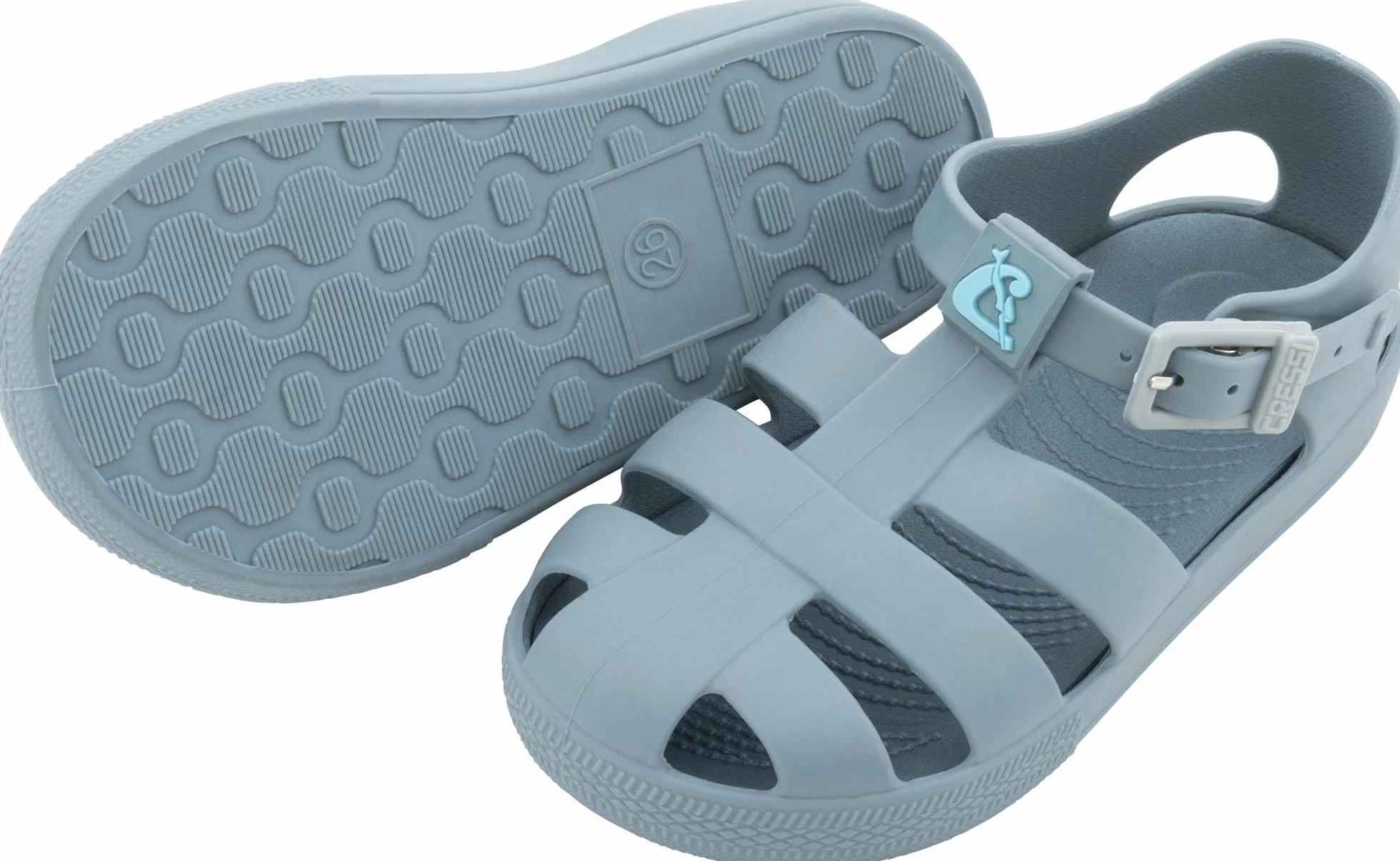 Cressi Joghi Kid Sandals Sandalias Estilo Araña, Ligeras, Cómodas y Prácticas, Correa con Hebilla, para Niños y Niñas, Casa, Playa, Mar, Piscina y ExcursionesNiños