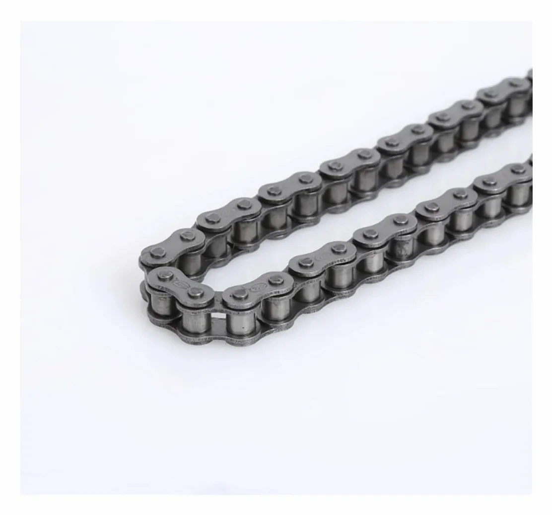 Cadena de rodillos de transmisión 05B acero al carbono paso 8mm eslabón conector industrial