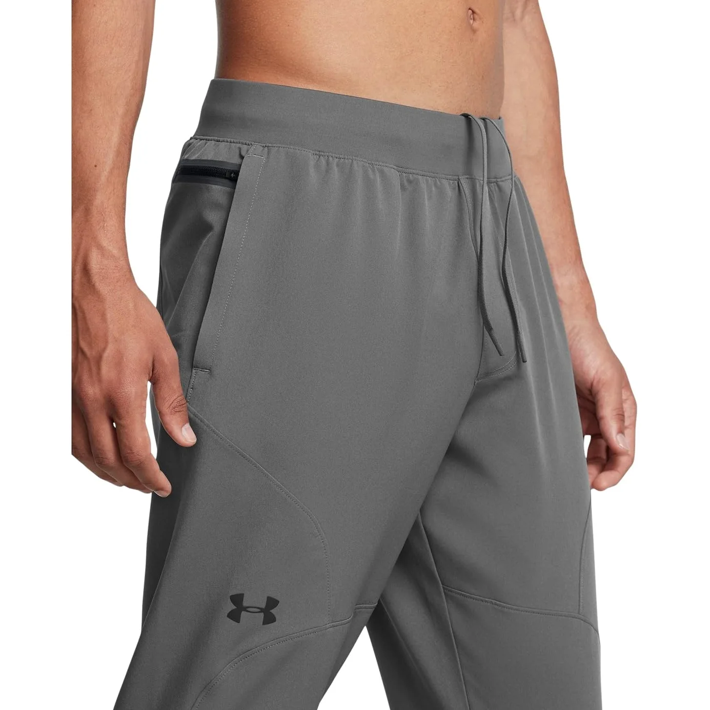 Under Armour Pantalón de Entrenamiento Cónico de Tejido Elástico - Pantalón Hombre