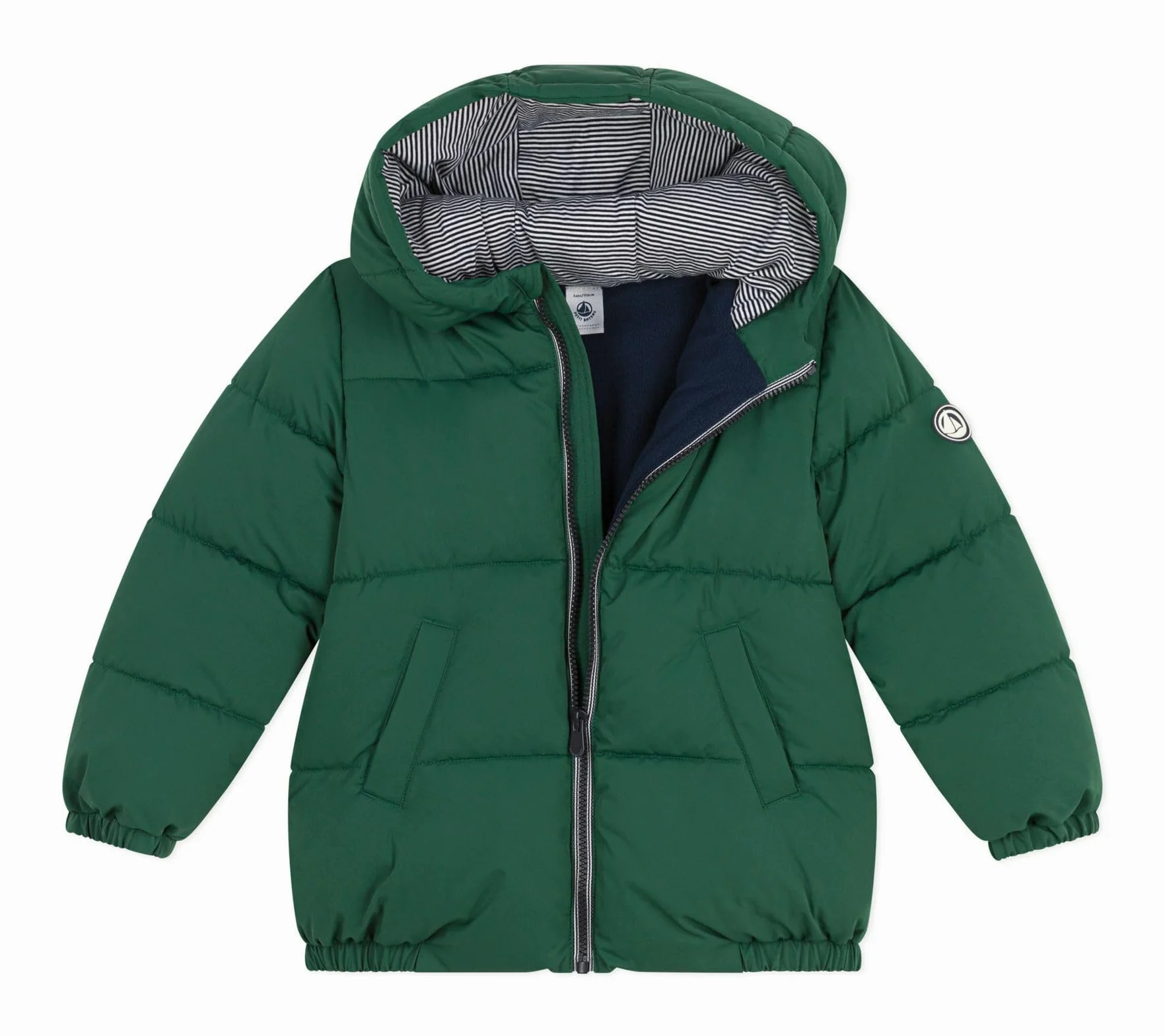 Petit Bateau Petit Bateau Chaqueta De Plumas Niño Liso, Willow, 5 Años