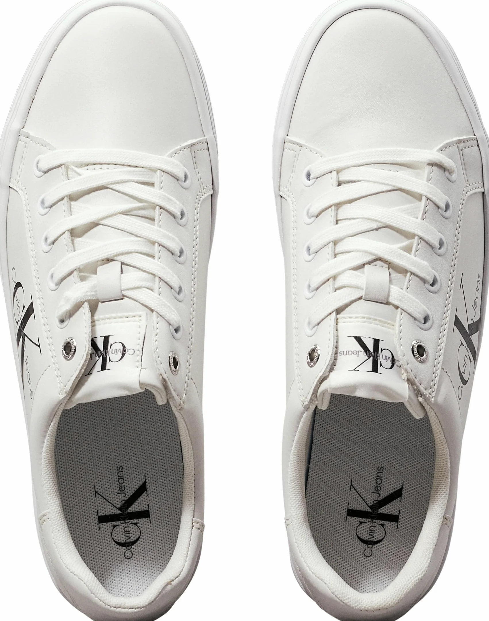 Calvin Klein Zapatillas Sneaker vulcanizadas Mujer Vulc Flatform Laceup Low LTH con Plataforma