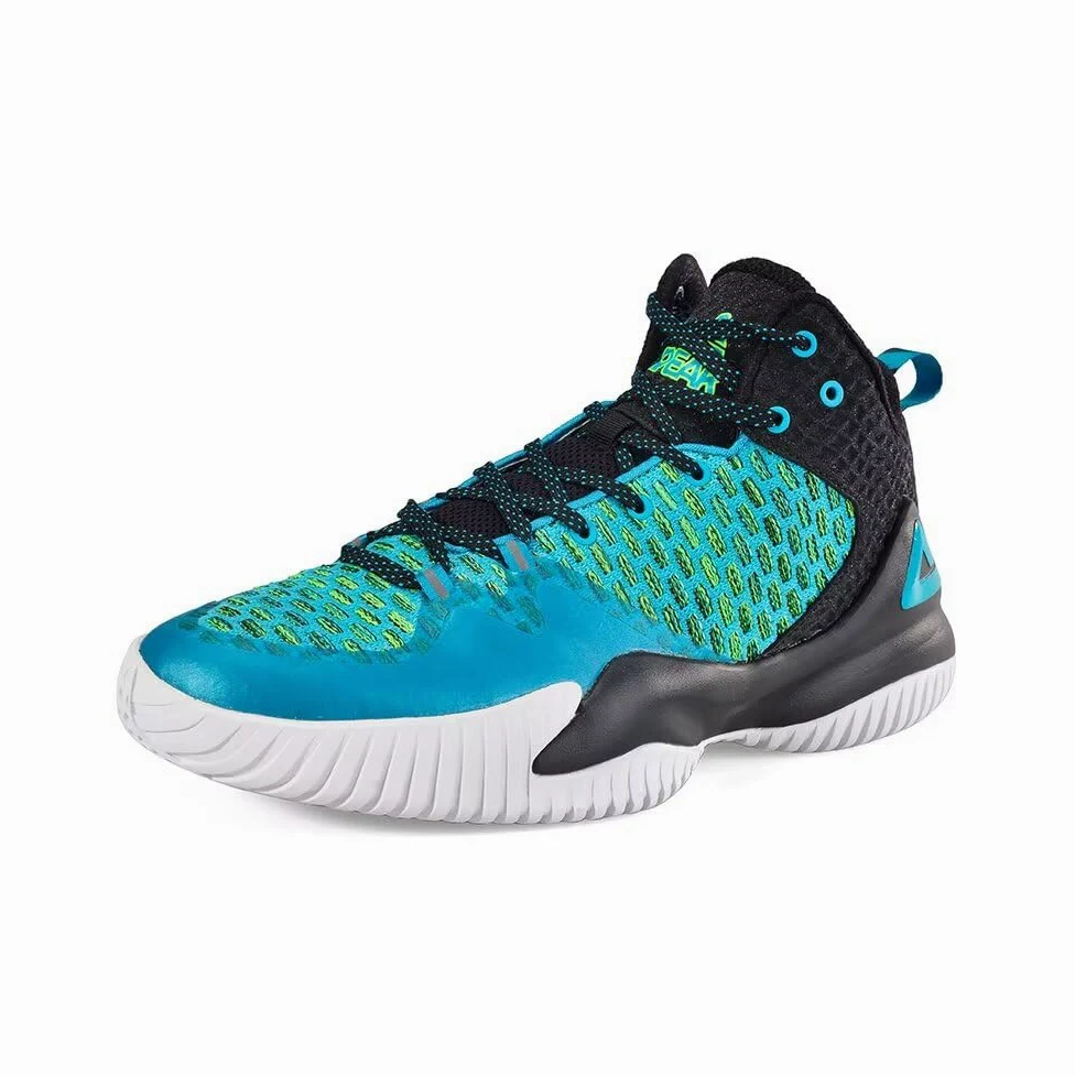 Peak Lou Williams Streetball Master - Zapatillas de Baloncesto para Hombre, Transpirables, Antideslizantes, para Entrenamiento Fitness, Caña de Pesca Palegold, 39 2/3 EU
