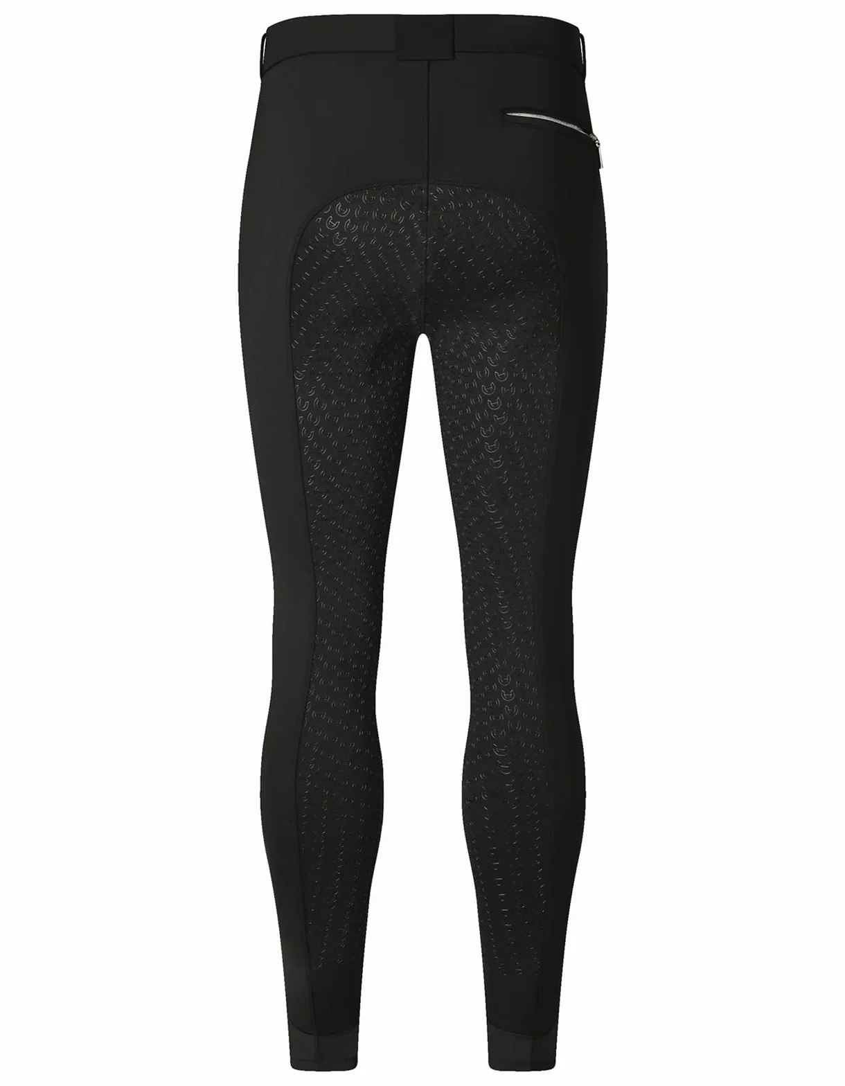 Pantalones Montar a Caballo Mujer Pantalones ecuestres Profesionales for Hombre, de Silicona, elásticos y Secado rápido(Black,S)