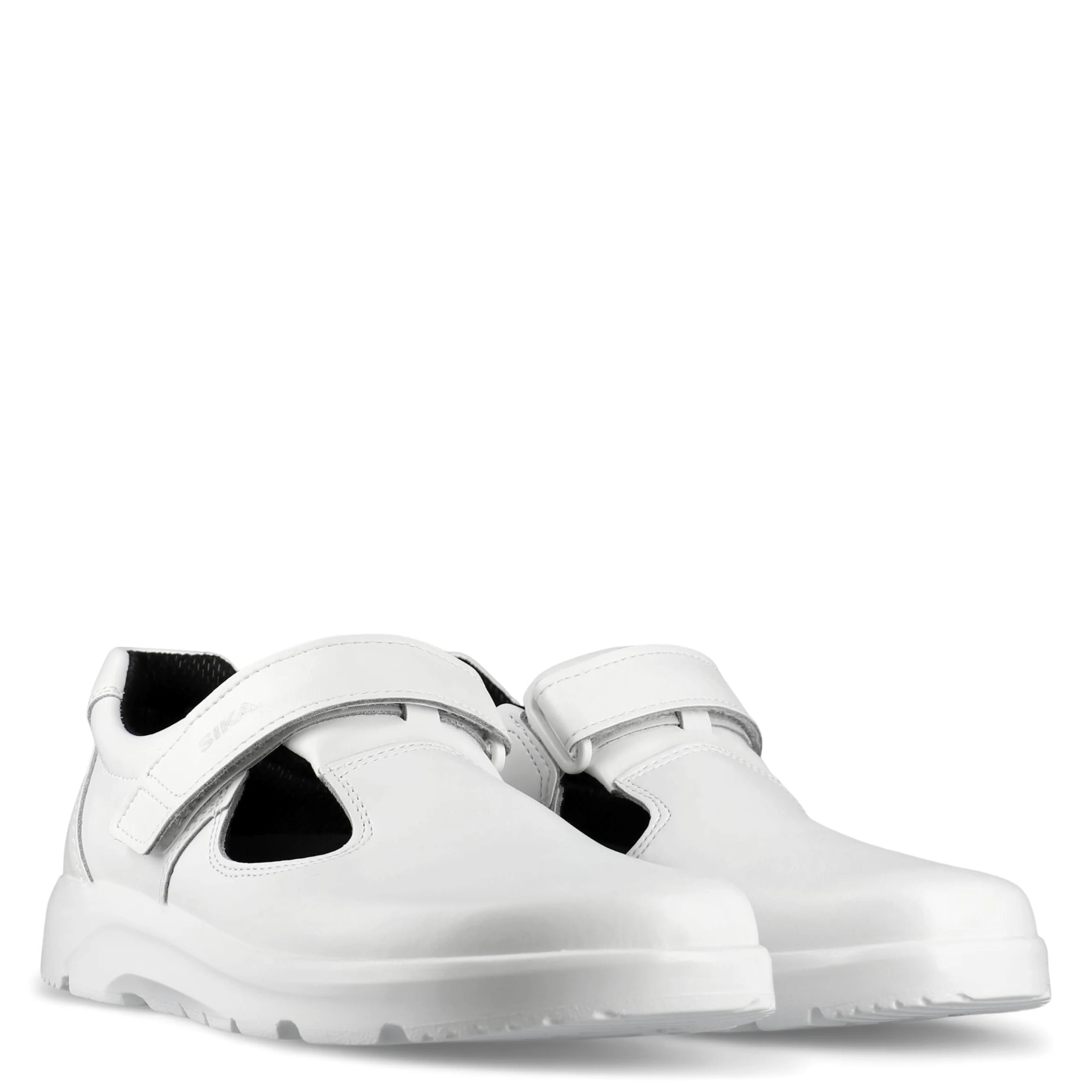 Sandalia OptimaX sin puntera blanco O1 + SRA + negro 191