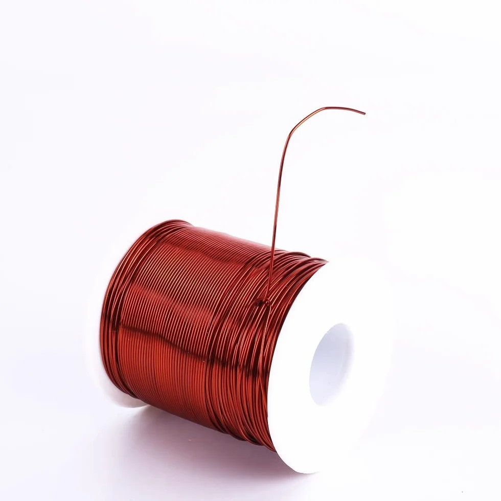 Alambre de cobre esmaltado 0,13 mm-1mm para motor, bomba de agua, aparatos eléctricos