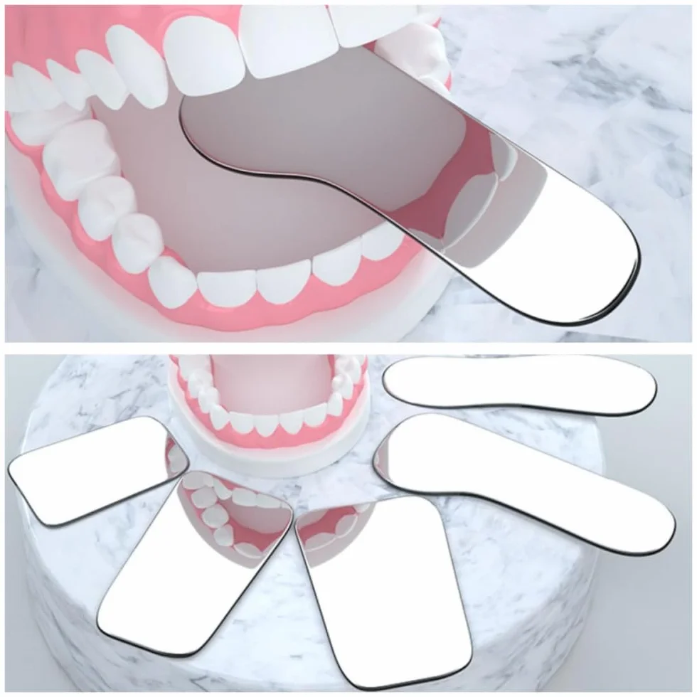 Espejo de fotografía intra-oral dental 5 unidades