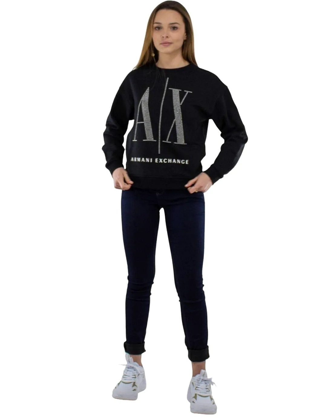 Armani Exchange Icon Project Sudadera Mujer (Pack de 1)