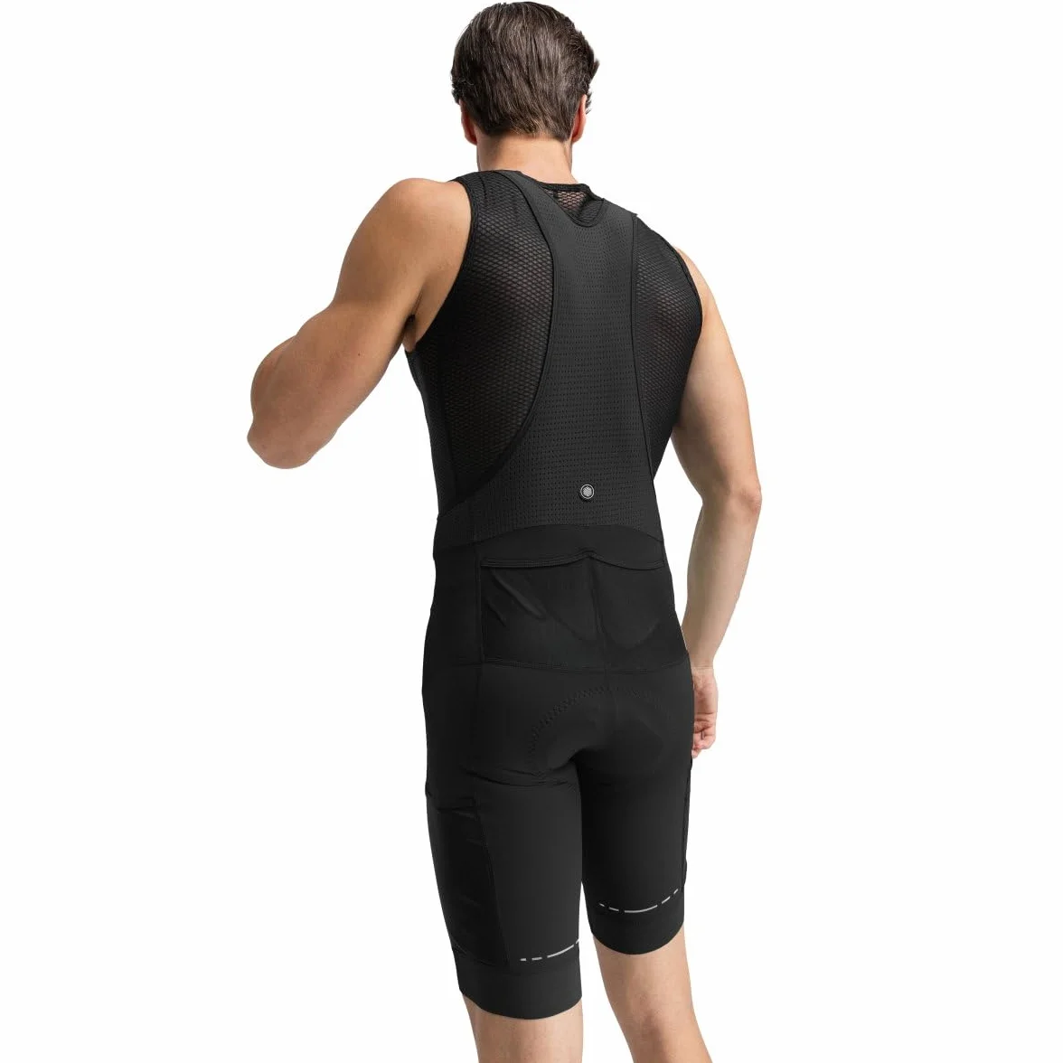 SIROKO Culote Corto Ciclismo Gravel Hombre Tejido Italian MITI Secado rápido Badana Alta Densidad