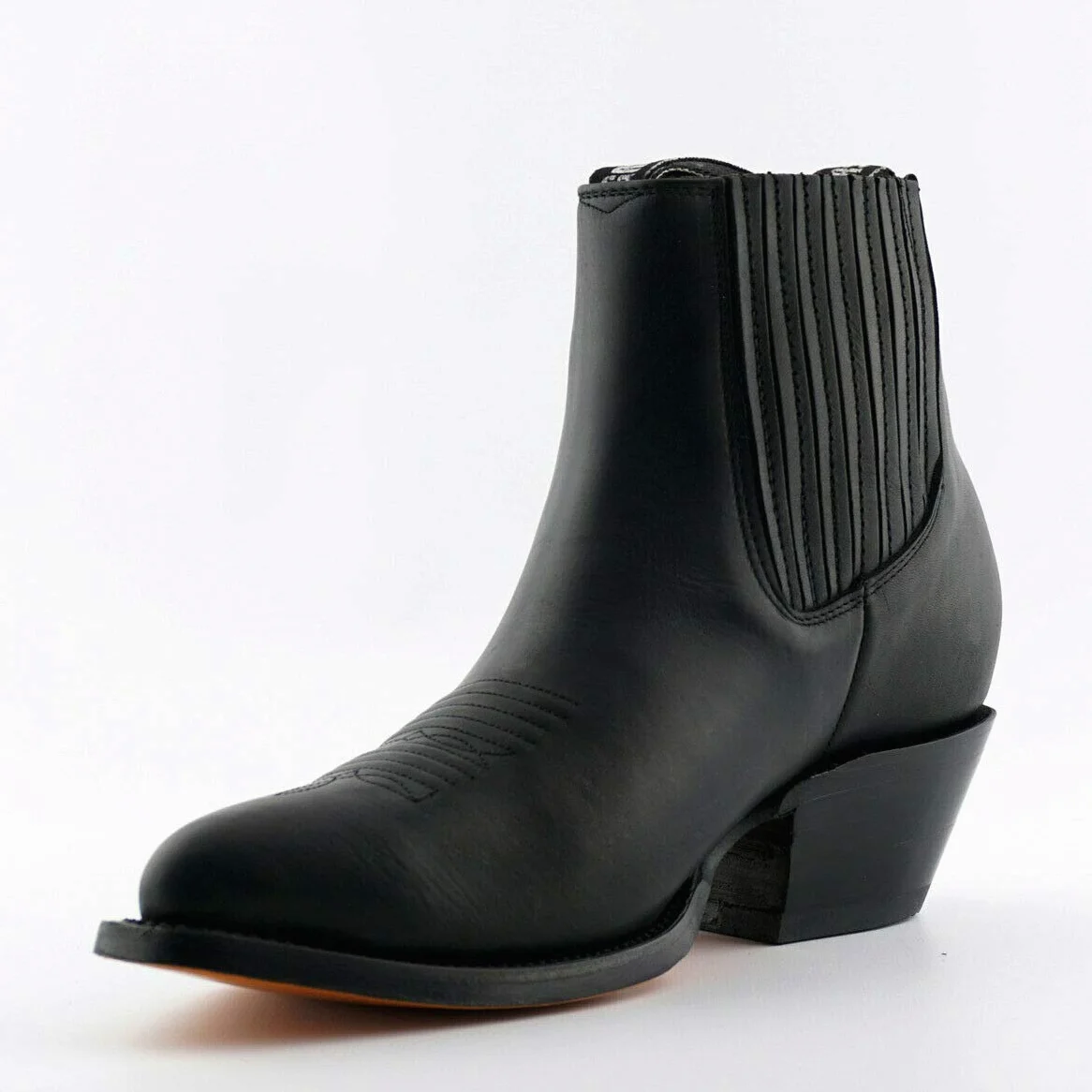 Grinders Maverick Botines Vaqueros Unisex de Cuero de Baile