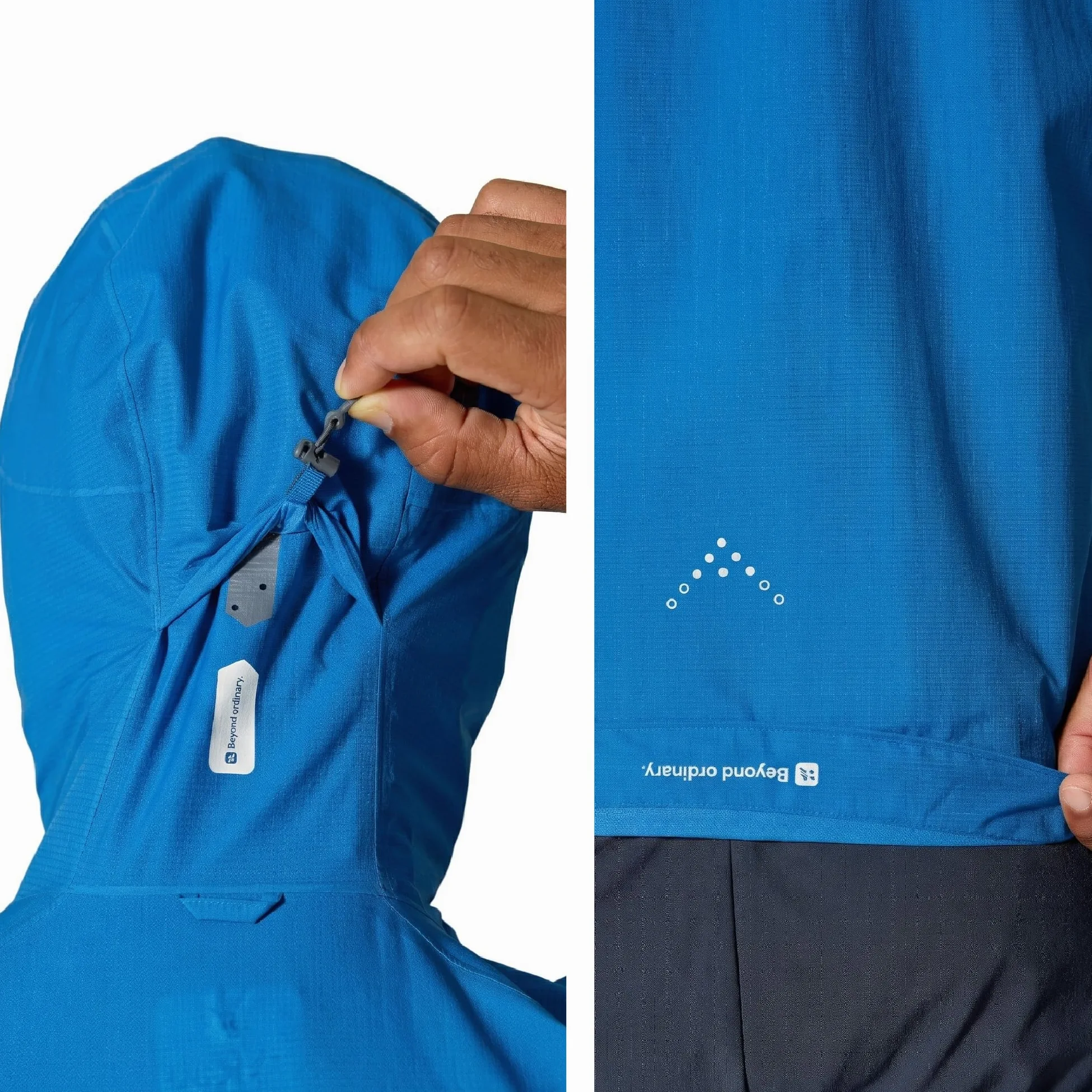 Rab Chaqueta Phantom para hombre, ultraligera, impermeable, transpirable, para trail running y senderismo
