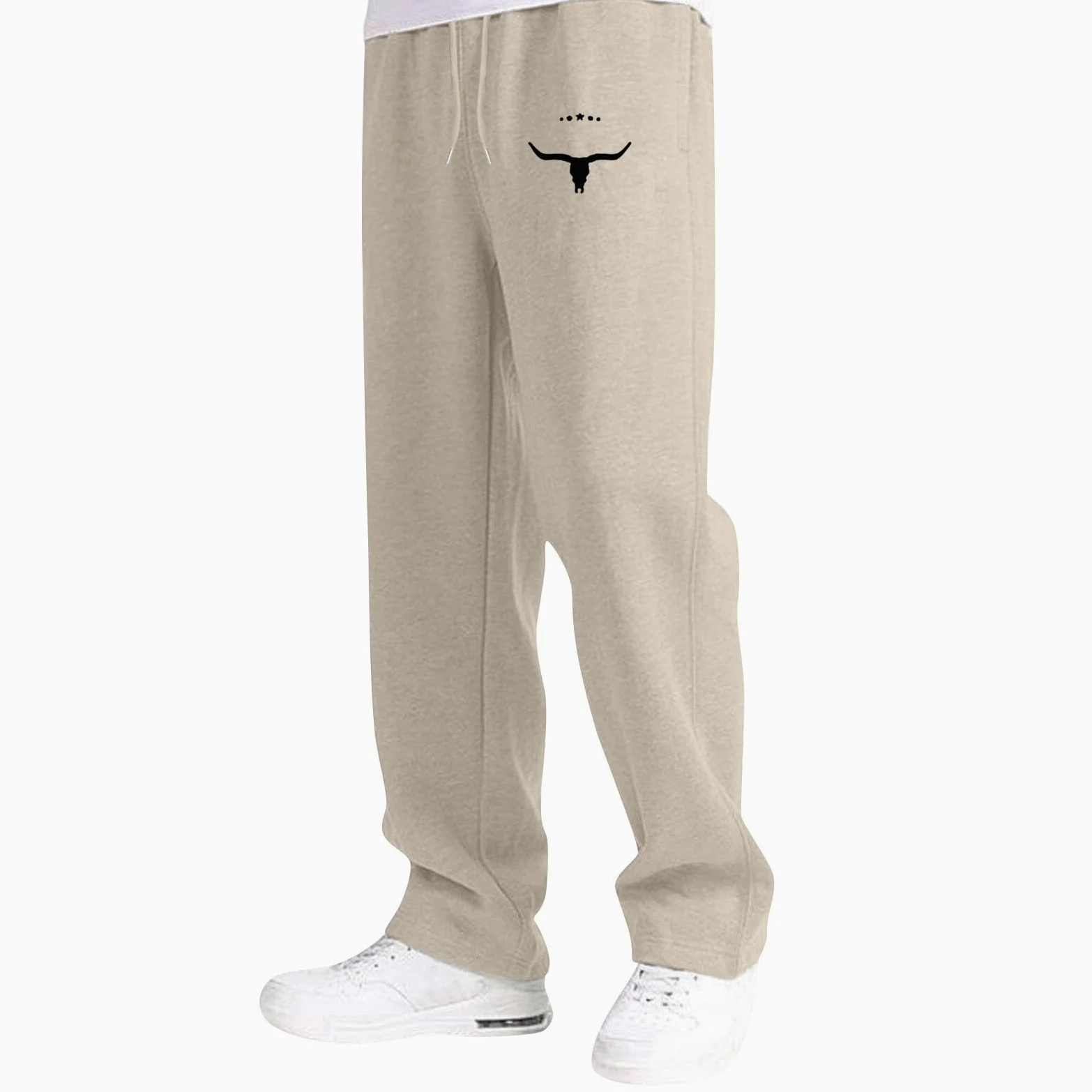 Genérico Pantalones Chandal Niño Pantalones Deportivos Holgados Ligeros con Bolsillos Pierna Recta para Niños Niñas