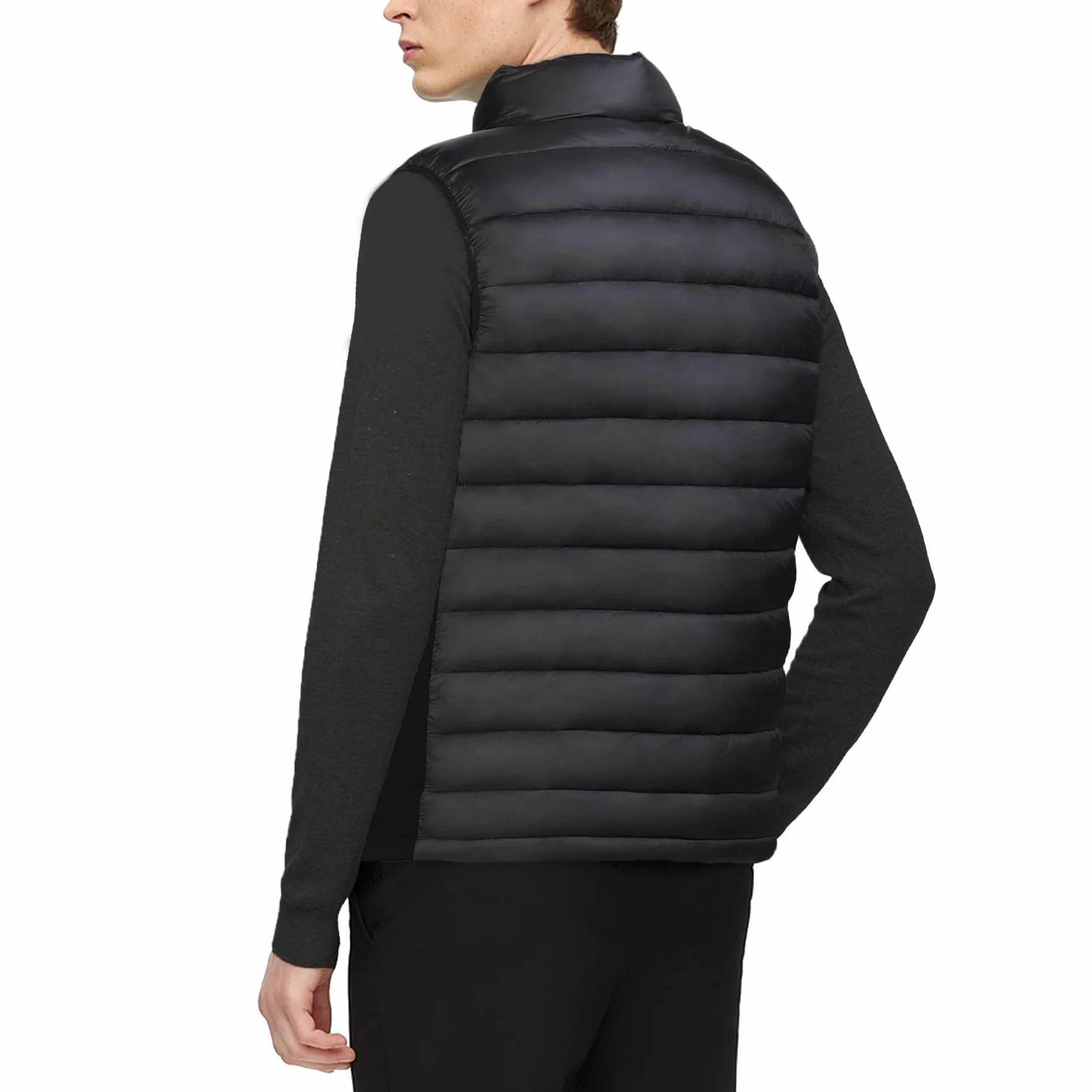 Loowoko Chaleco calefactable hombre con bateria 10000mah, chaqueta calefactable sin mangas ligera, 3 niveles de calor + 4 zonas, Para trabajar al aire libre, ciclismo, moto y esquí