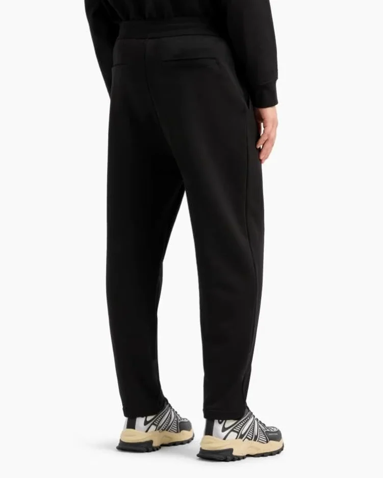 Armani Exchange The Grid, Sustainable, Printed Logo Lettering Pantalones de chándal para Hombre