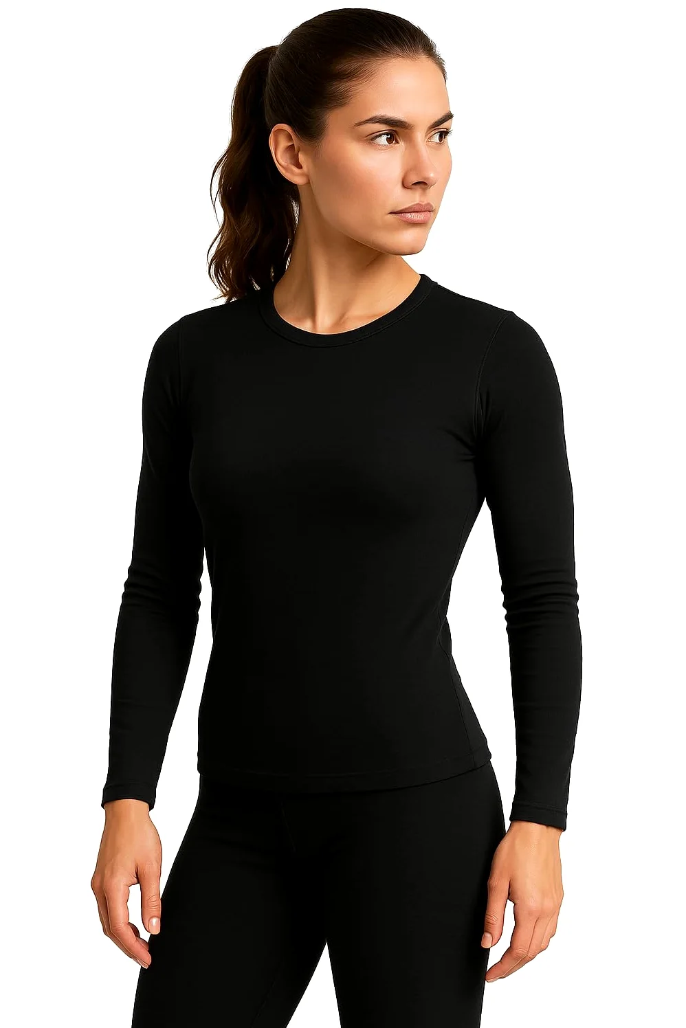 LEON+ Merino - Conjunto de ropa interior térmica para mujer