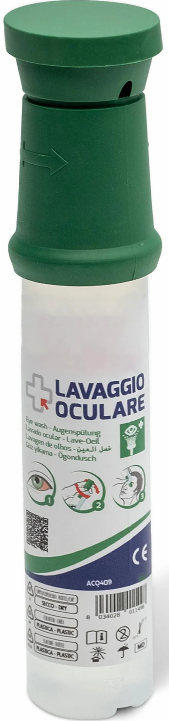 Soluzione salina sterile ml.250 per lavaggio oculare