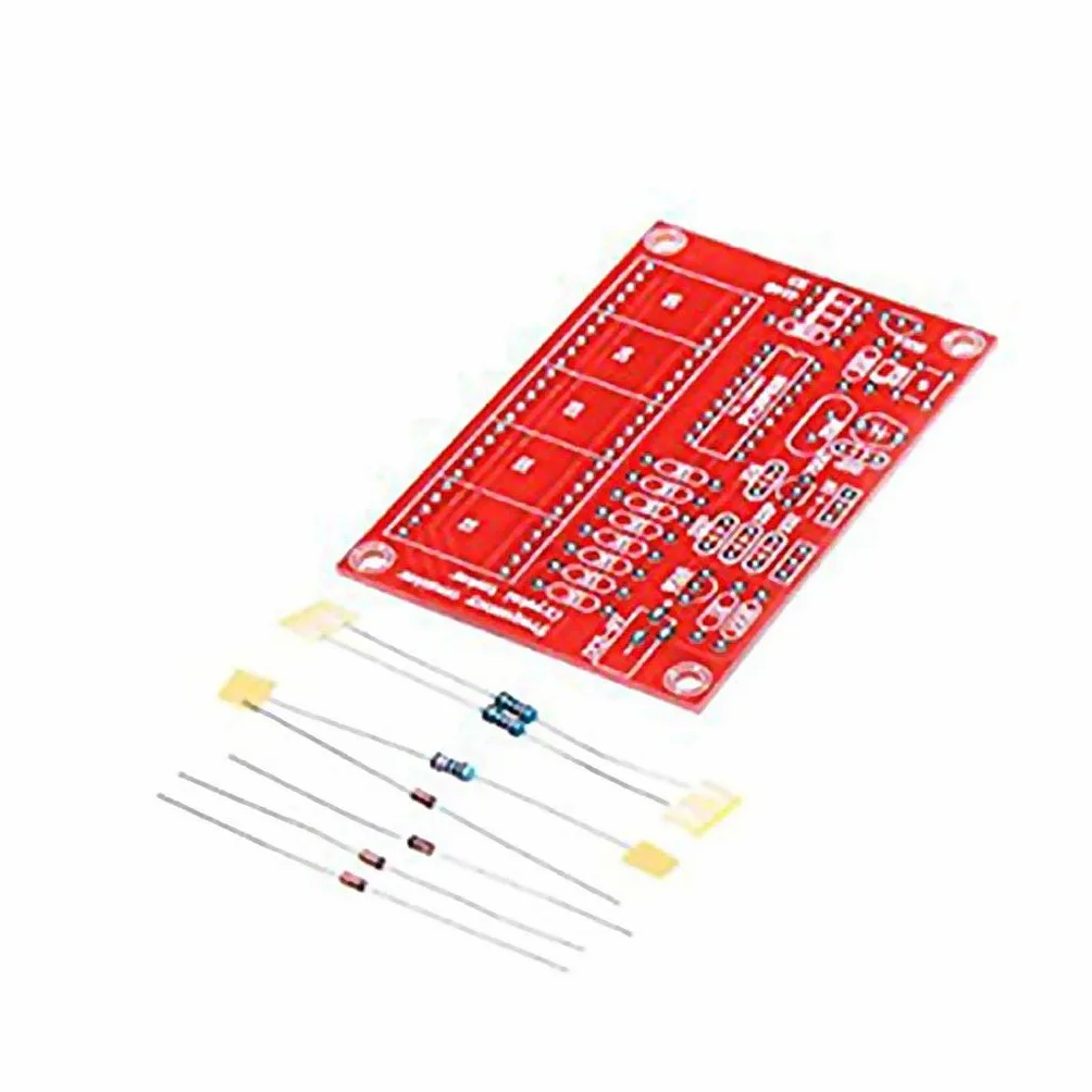 ARCELI Medidor de Frecuencia Digital LED 1Hz-50MHz Kit de Probador Oscilador de Cristal
