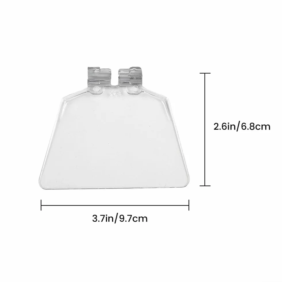 Protectores oculares para amoladora de banco, 2 transparentes ABS