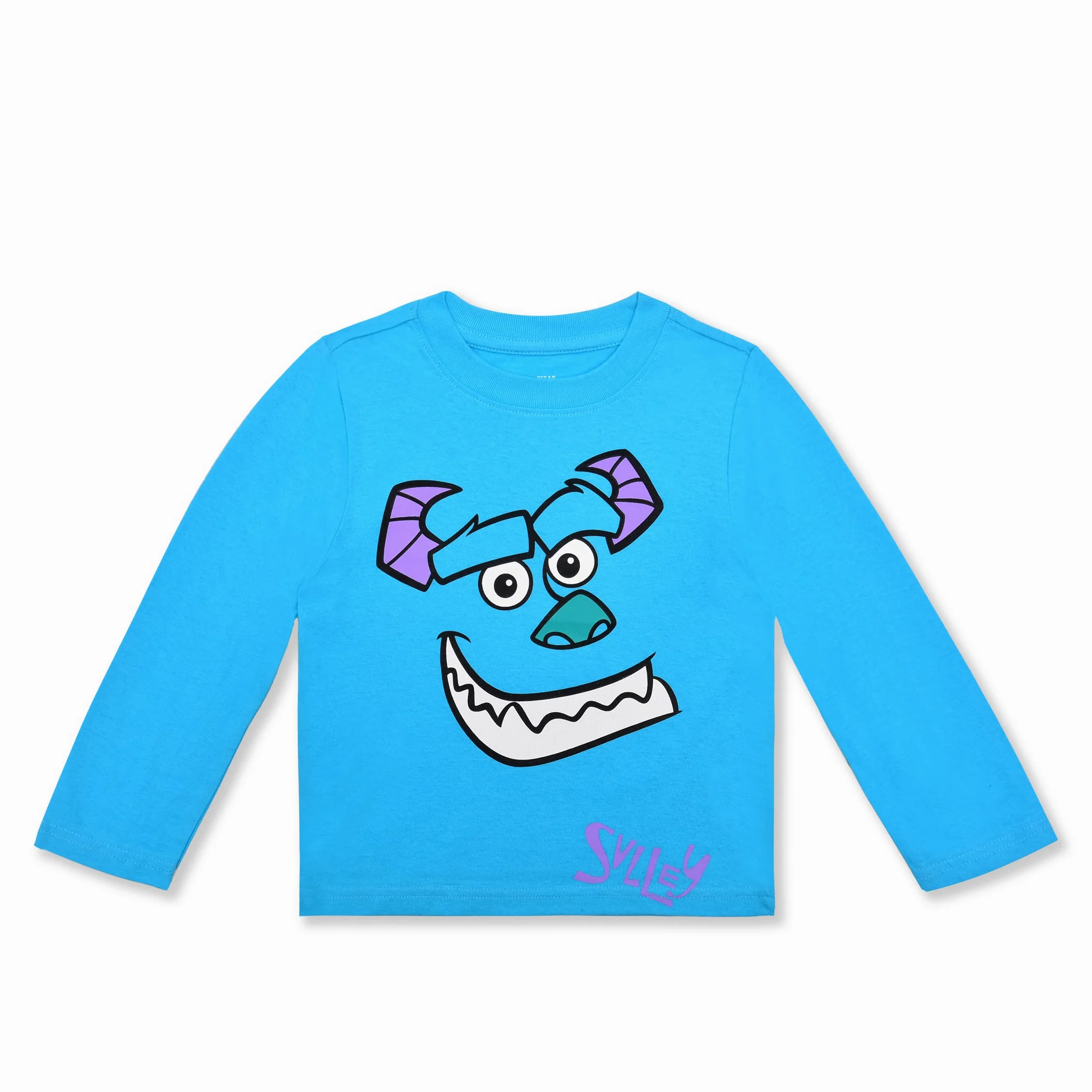 Disney 's Monsters Inc. - Conjunto deportivo para niños, camisa de manga larga y pantalones deportivos