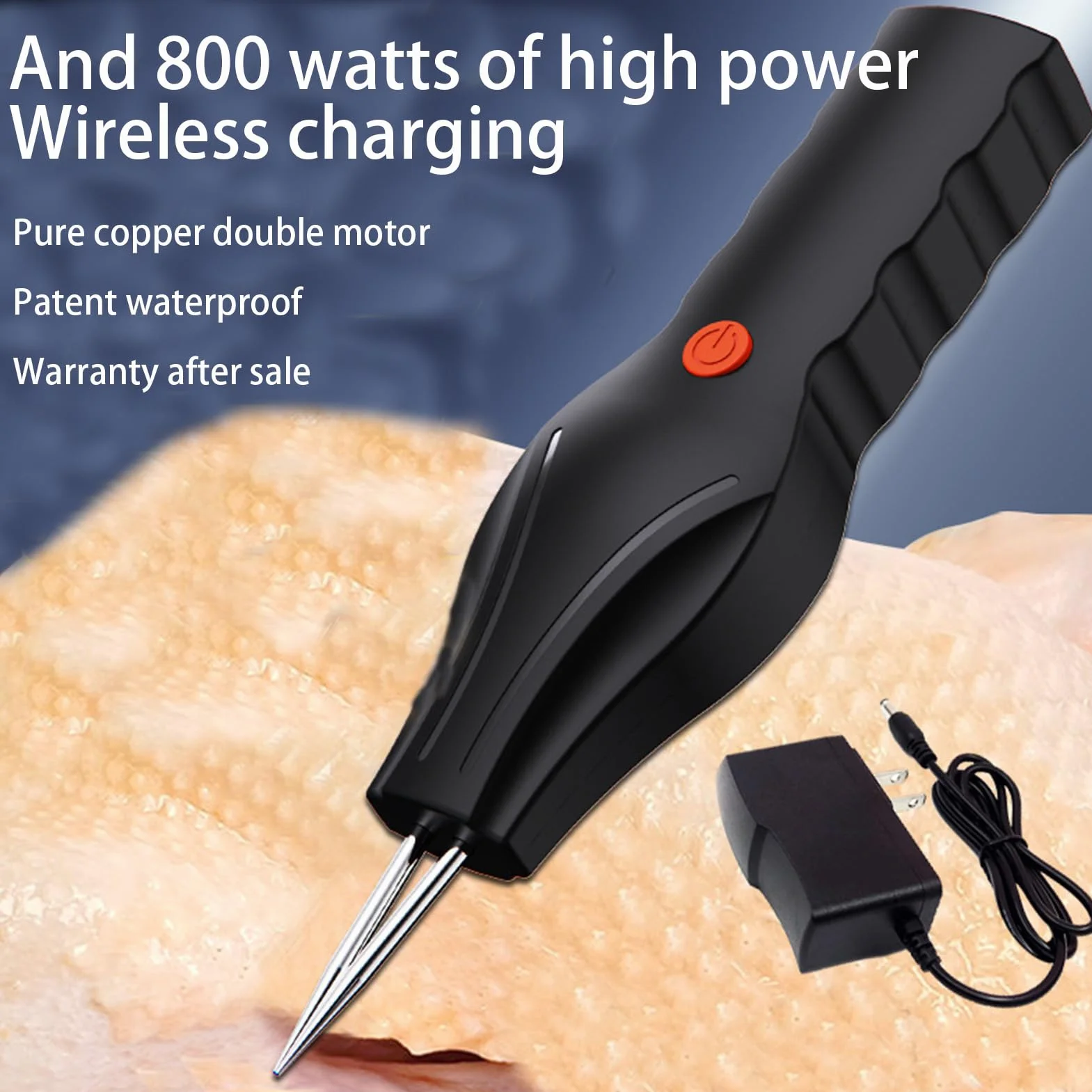 Llamador de pavos eléctrico profesional con máquina de depilación manual y automática para pollos