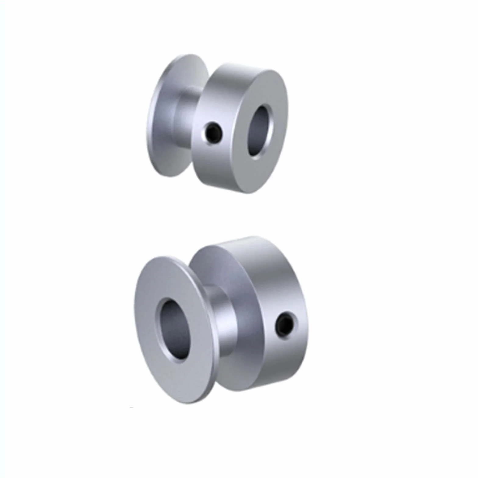 Polea ranurada simple CHANCS 30 mm diámetro exterior 12 mm diámetro interior fijo para taladradora Correa redonda PU 6 mm