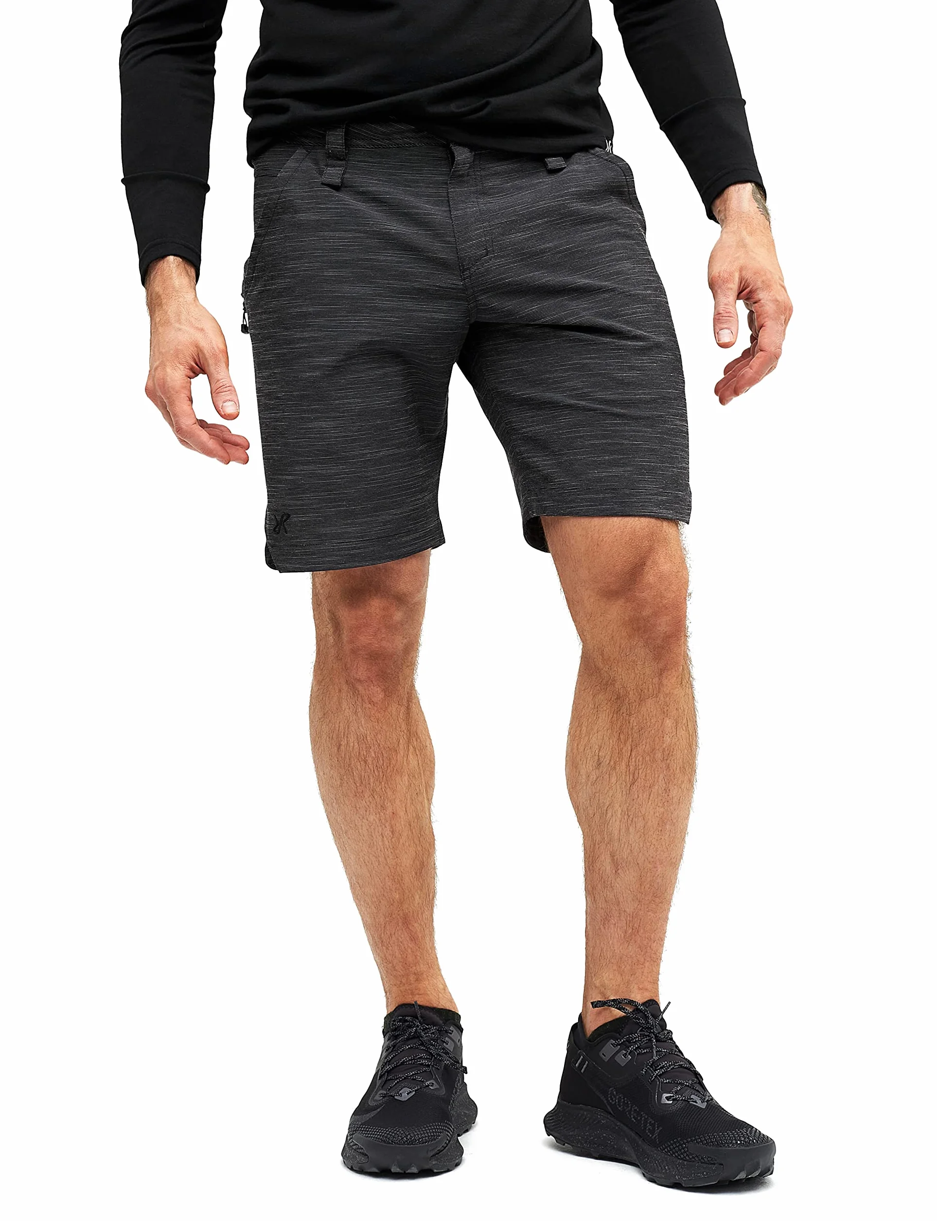 RevolutionRace Hike & Dive Shorts para Hombre, Pantalones Cortos Híbridos de Senderismo