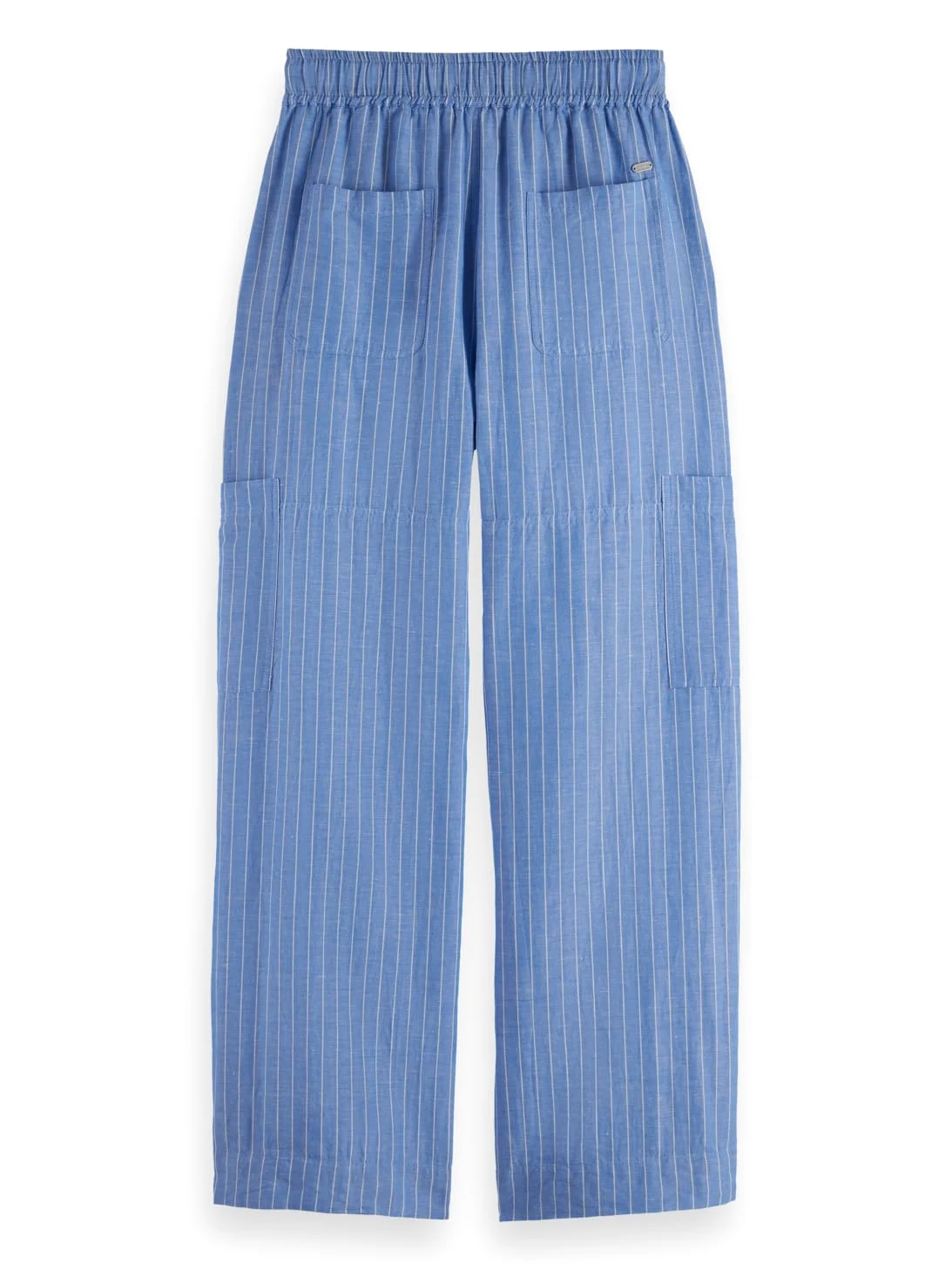 Scotch & Soda Noa High-Rise Wide-Leg Pull On Cargo Pant - Pantalones Casuales Mujer