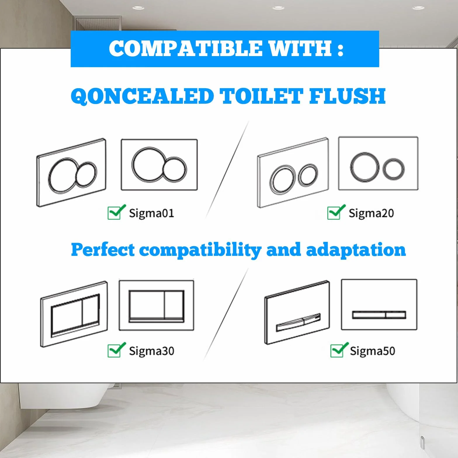 Geberit Sigma Placa De Pulsador Dorado Compatible Sigma 01 UP300 UP320 Inodoro Empotrada Kit Palanca Descarga Marco Instalación