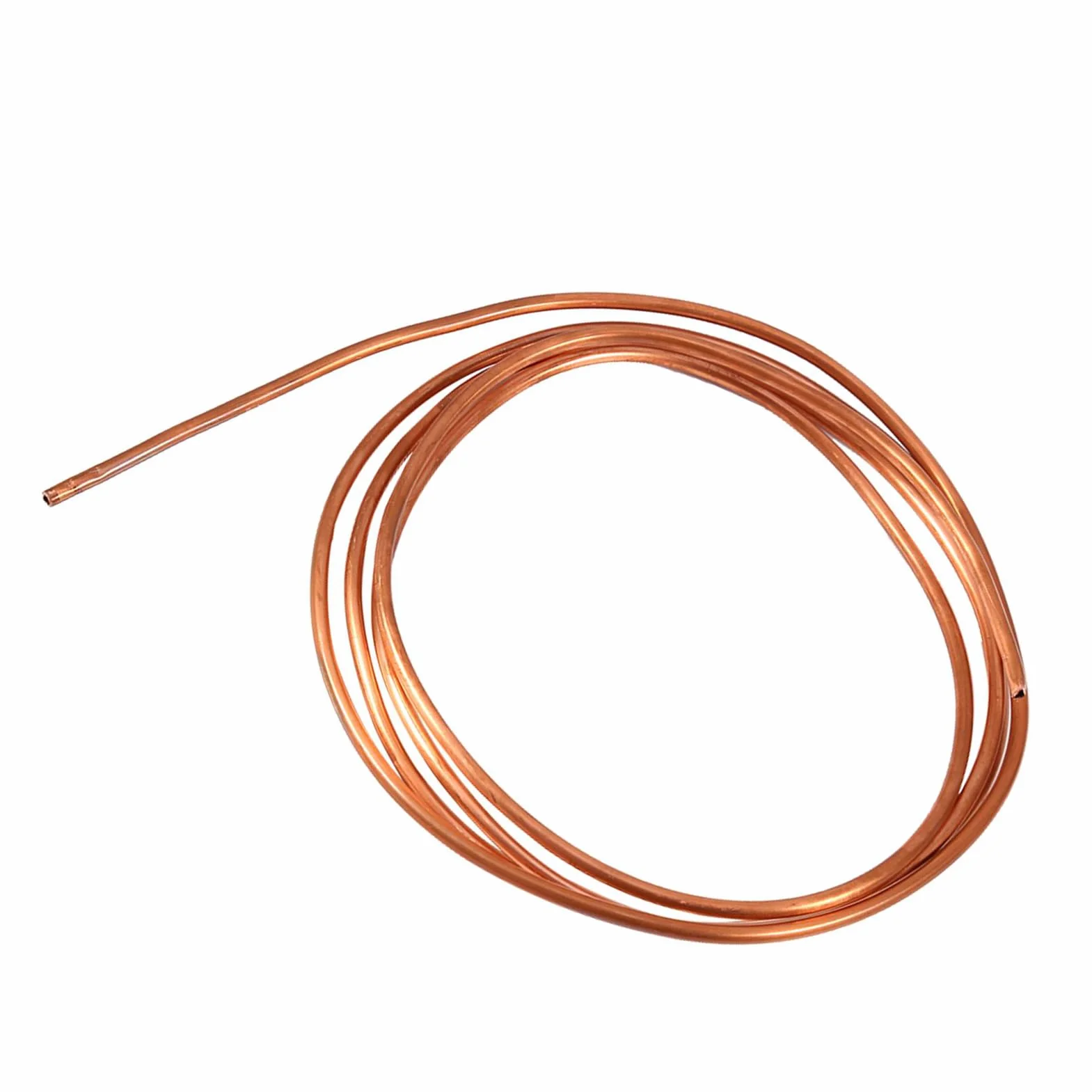 Tubo de Cobre Suave 2M OD 4 mm x ID 3 mm Tuberías de Refrigeración