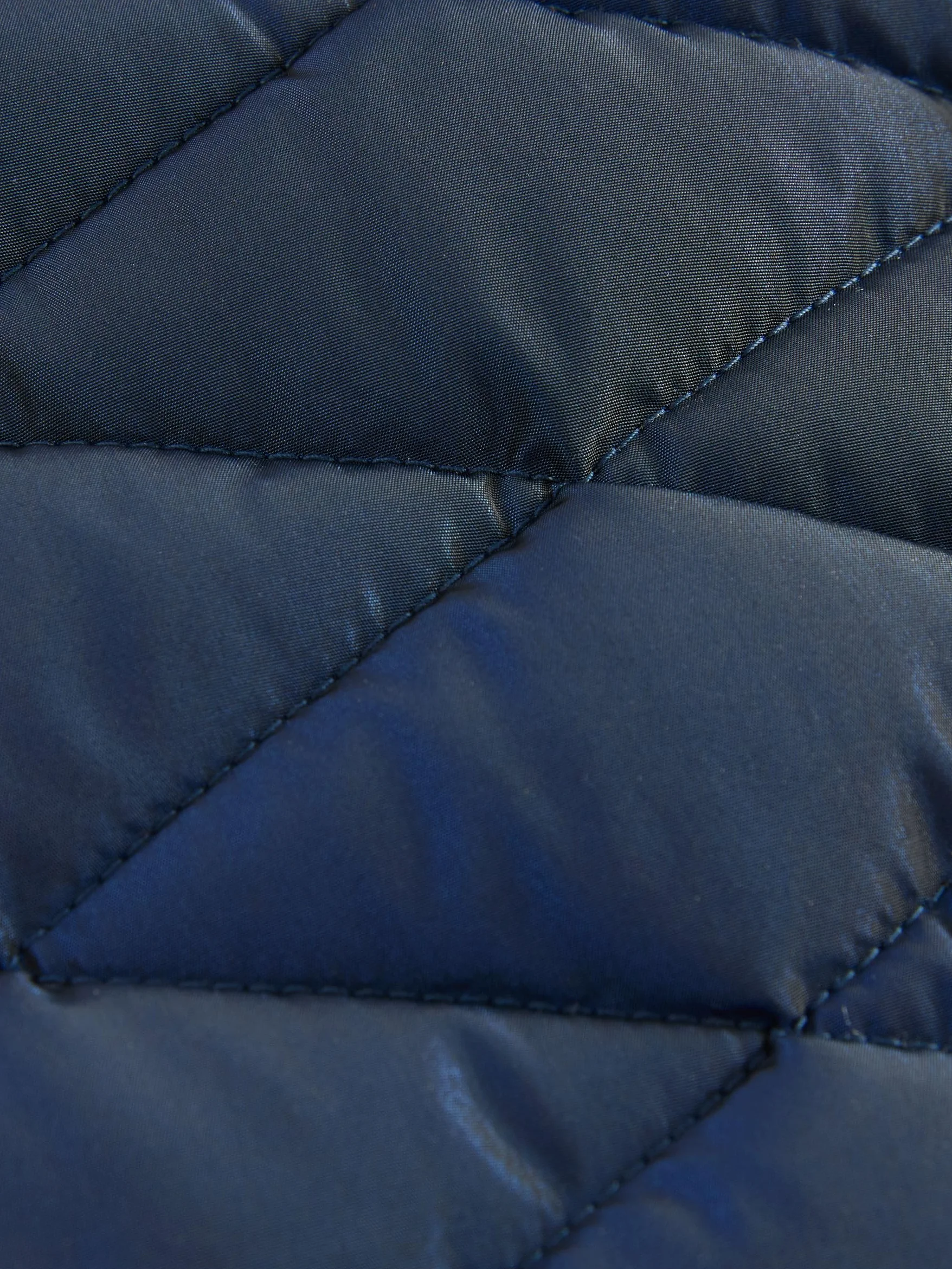 Niñas Abrigo acolchado de peso medio e impermeable con cinturón