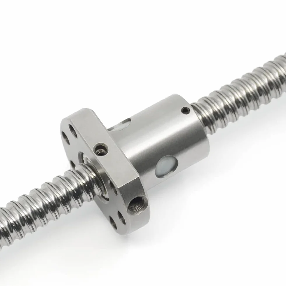 SFU1204 Tornillo de Bola Diámetro 12mm Paso 4mm Tuerca Simple para CNC