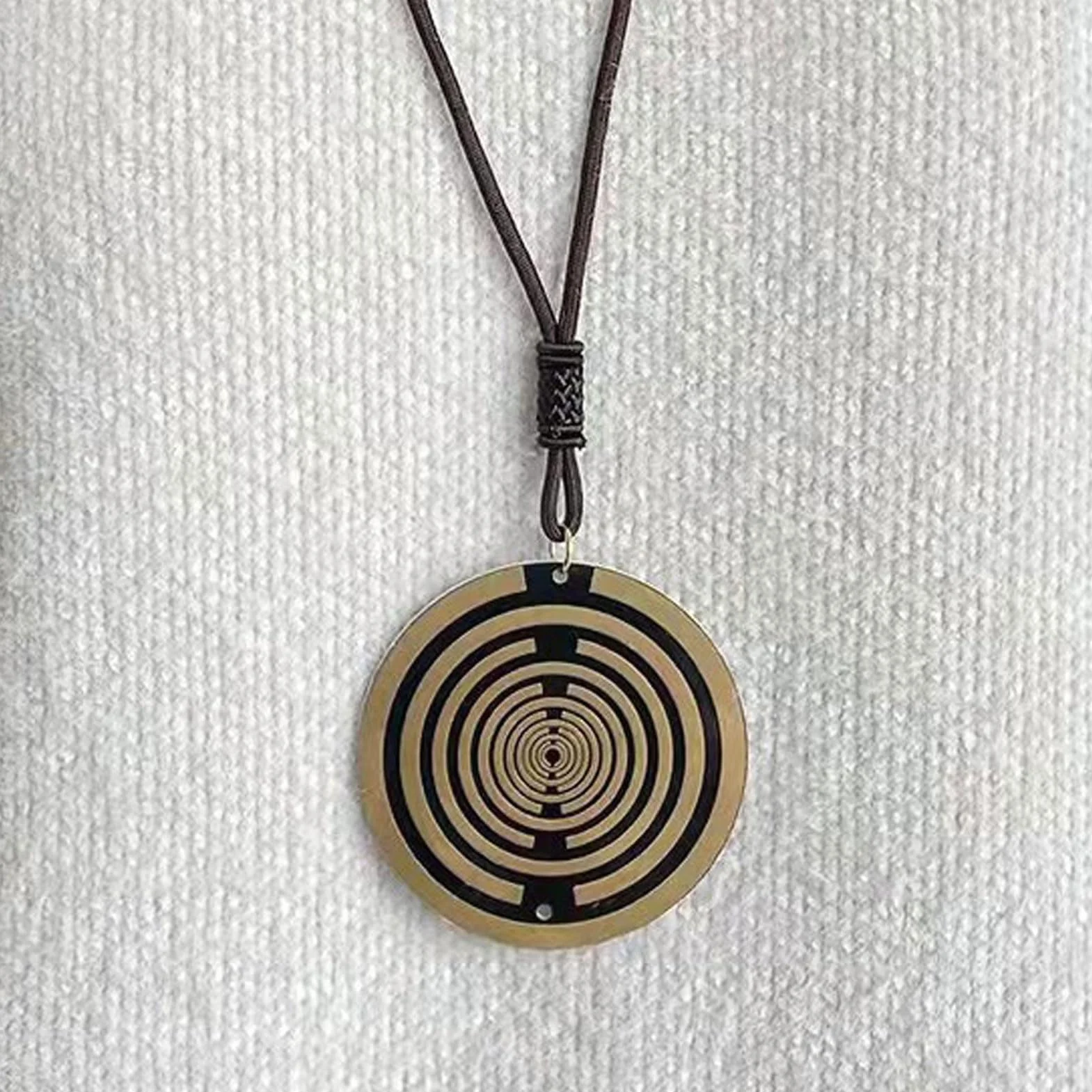GOWENIC Disco de Energía de Polarización 3 Pulgadas para Meditación