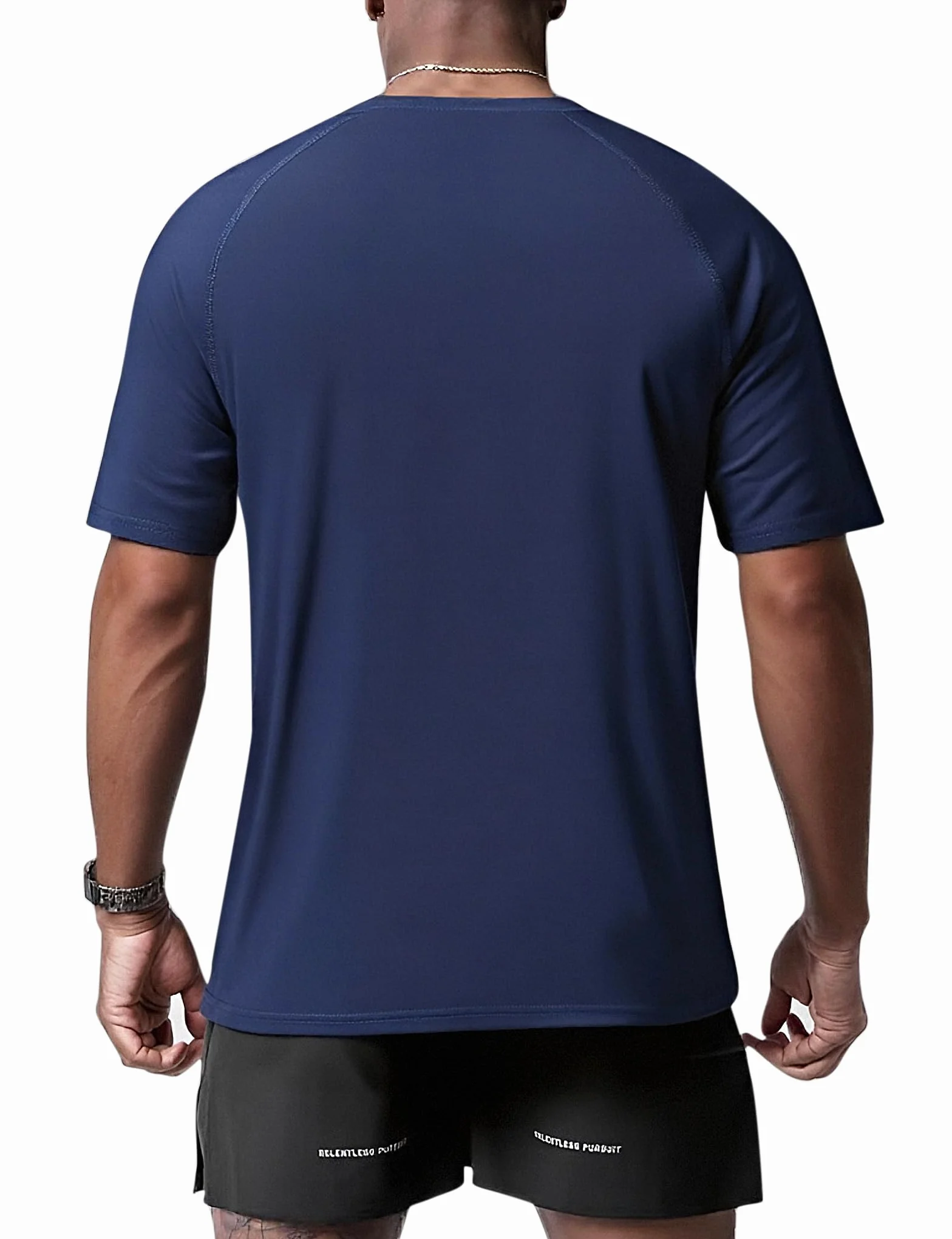 Cimic Camiseta Deporte Hombre Manga Corta Secado Rápido Respirable Running Gimnasio