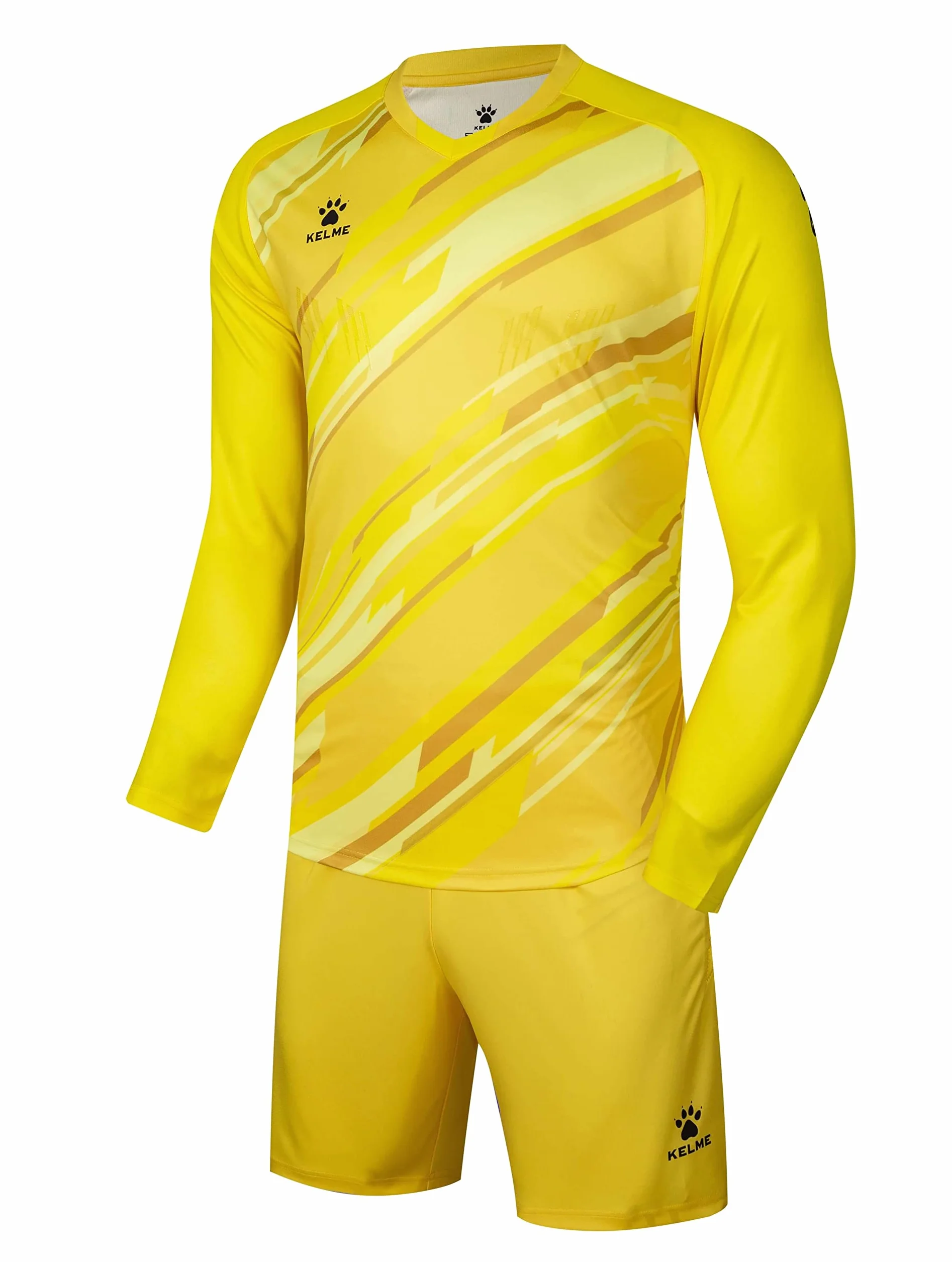 KELME Conjunto de uniforme de portero de fútbol acolchado para hombre, adultos y niños