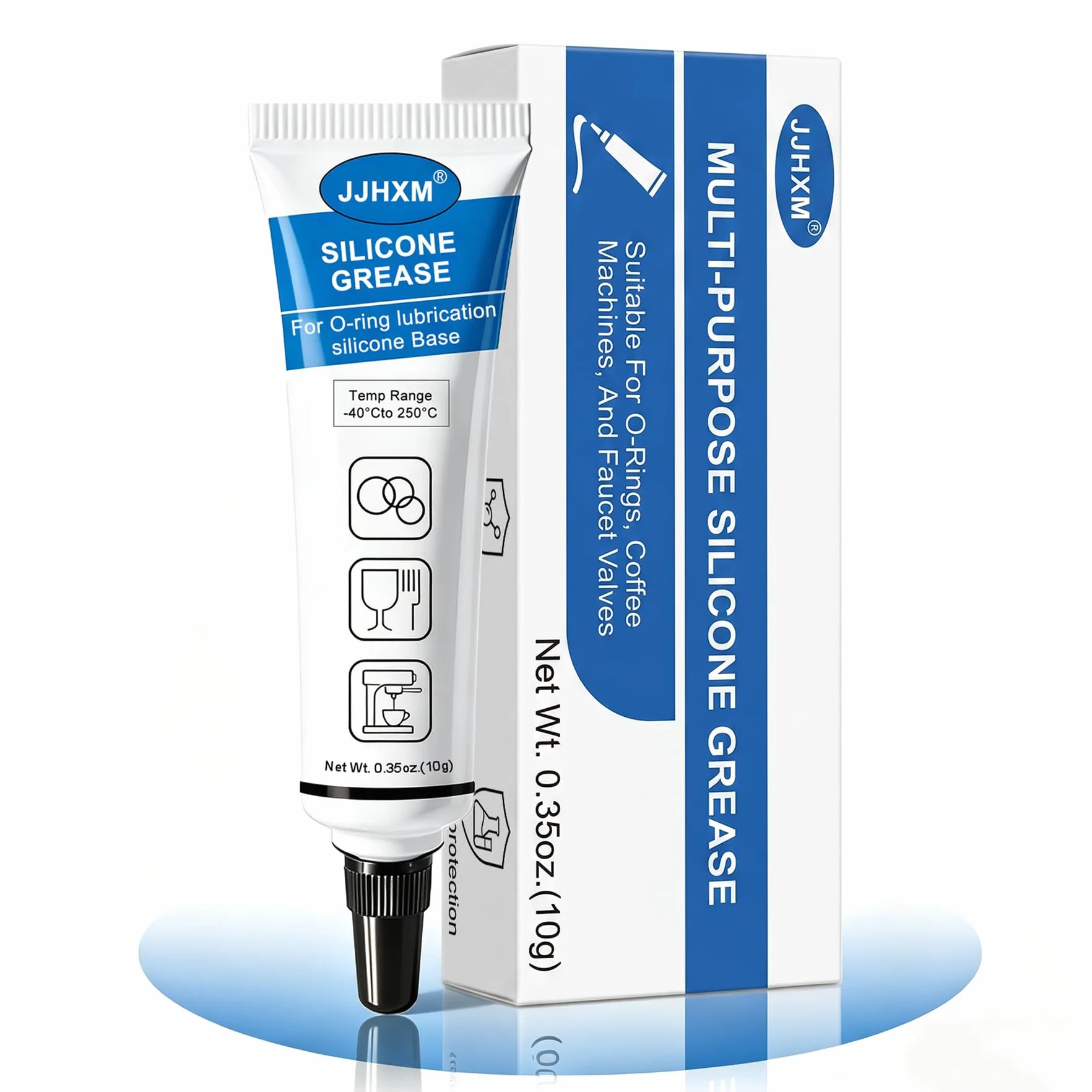 Grasa de silicona lubricante para juntas tóricas cafeteras automáticas 10g