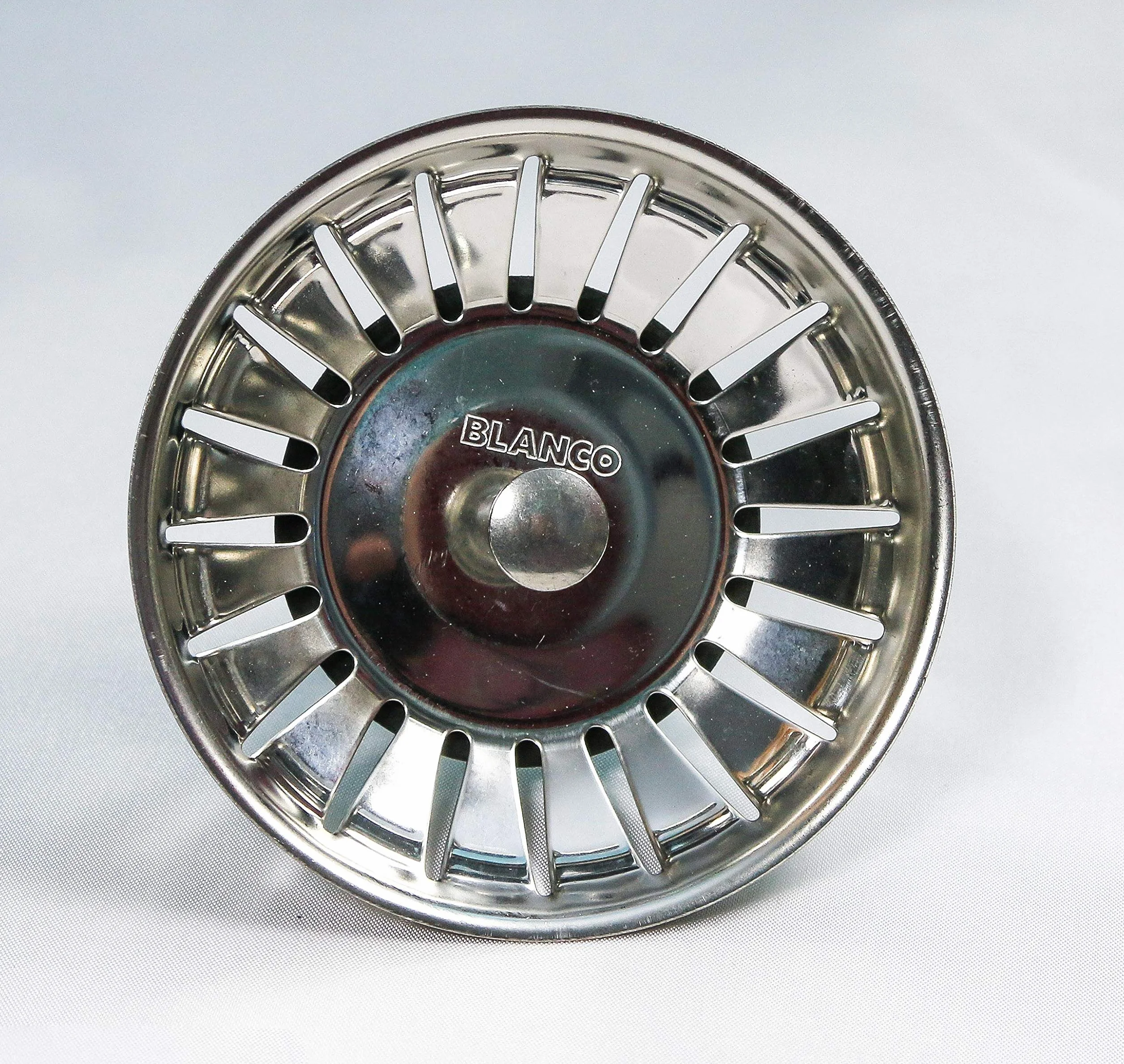 Blanco Colador de cesta 3,5 pulgadas 117562 para control excéntrico