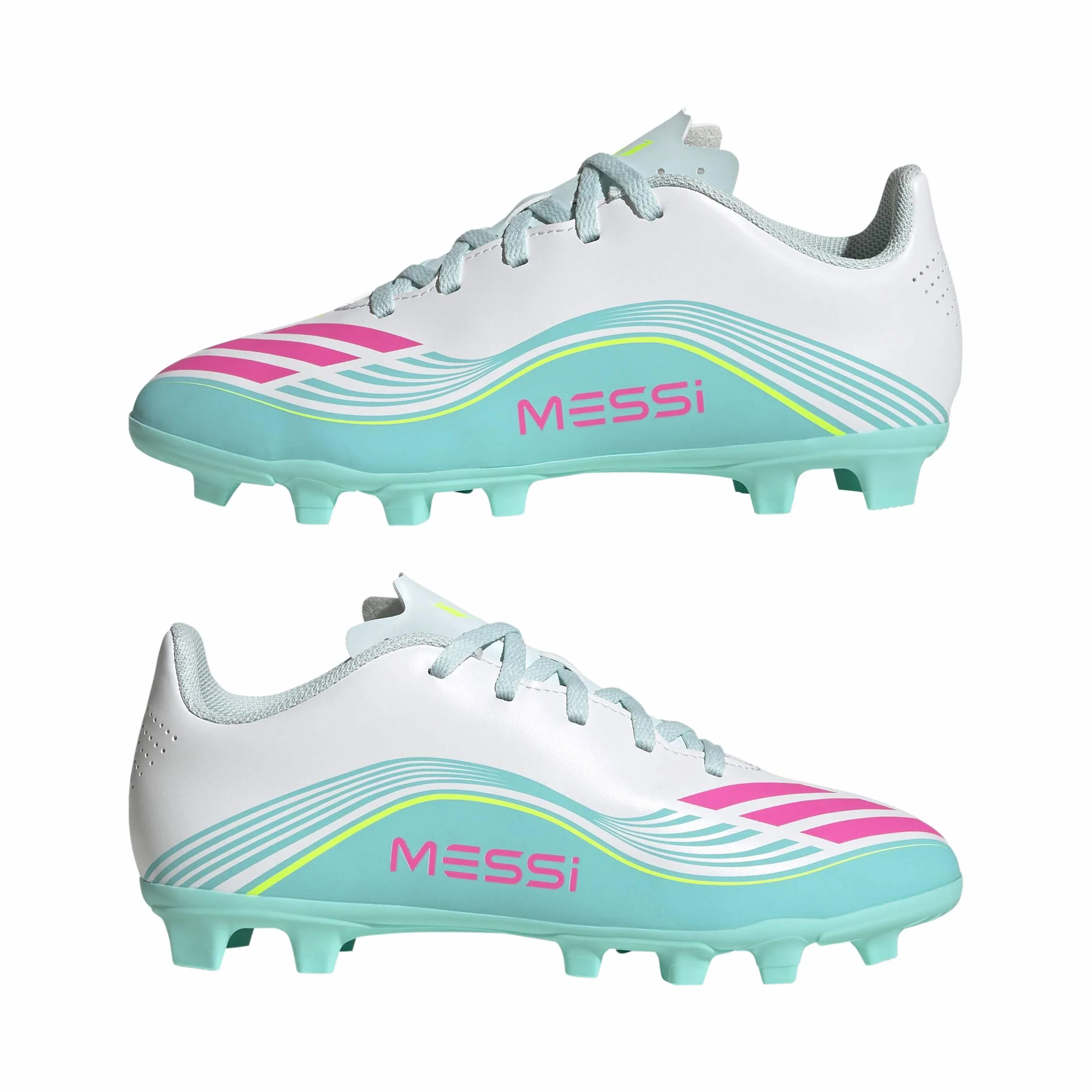 Adidas F50 Messi Club Buty piłkarskie dla dzieci trawa naturalna multisuperficie