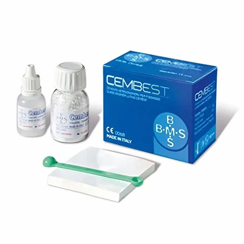 CEMENTO DENTAL DEFINITIVO PARA FIJACIÓN DE PUENTES Y CORONAS 35g + 20ml