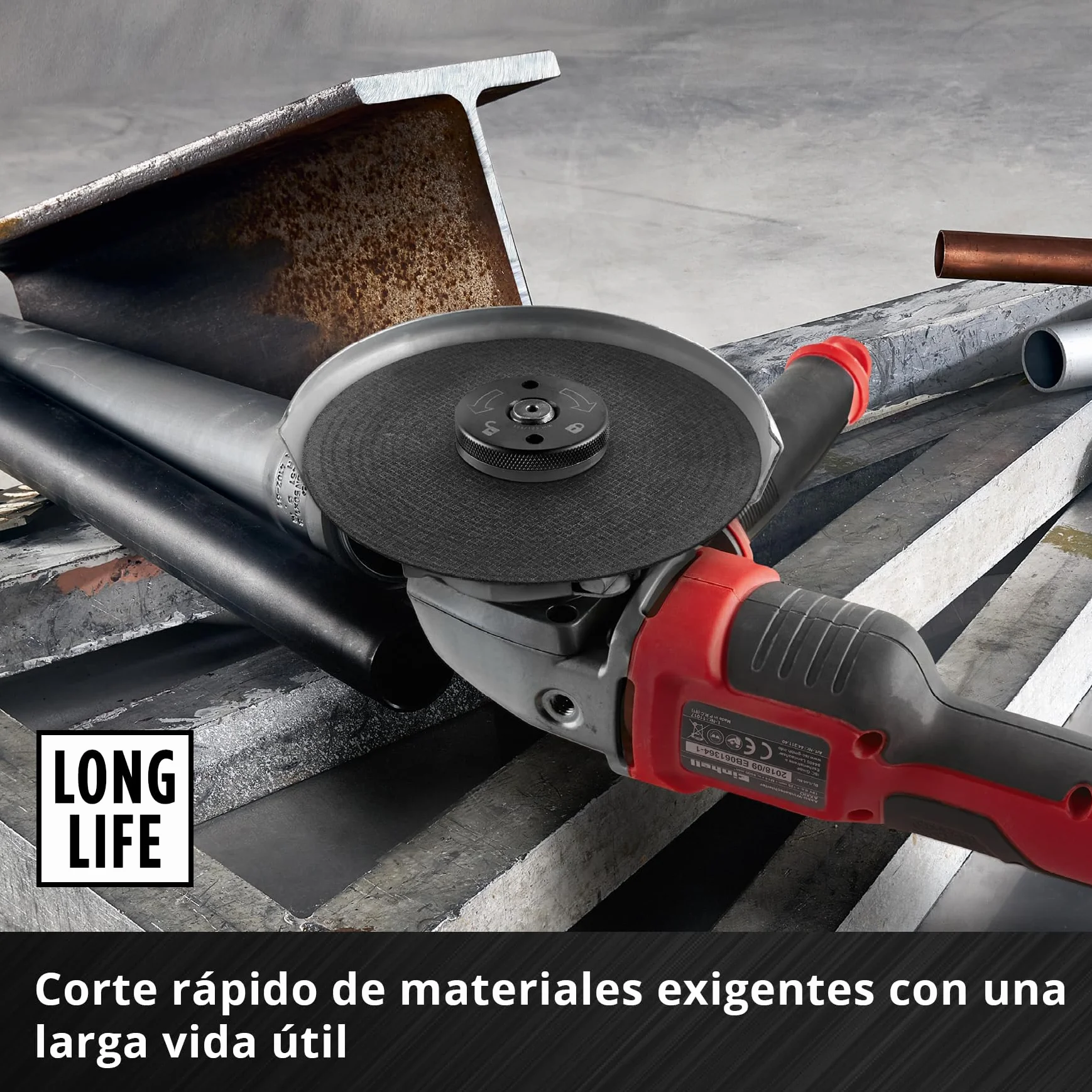 EINHELL Lote de 10 discos 230x2mm inox metal