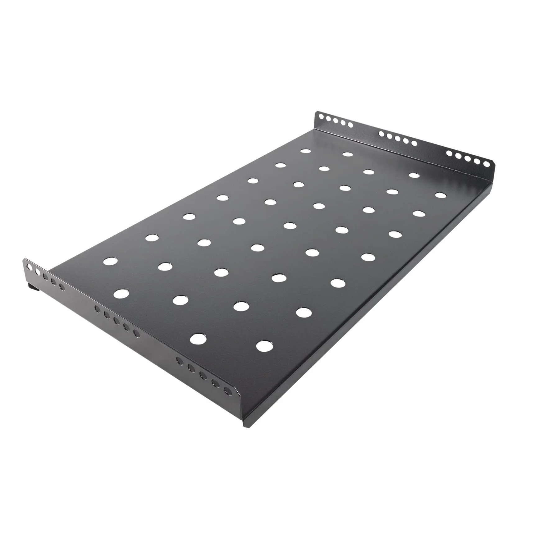 Aiten Bandeja Fija de Rejilla 1U 490 mm x 280 mm Acero Laminado 17 kg 19"