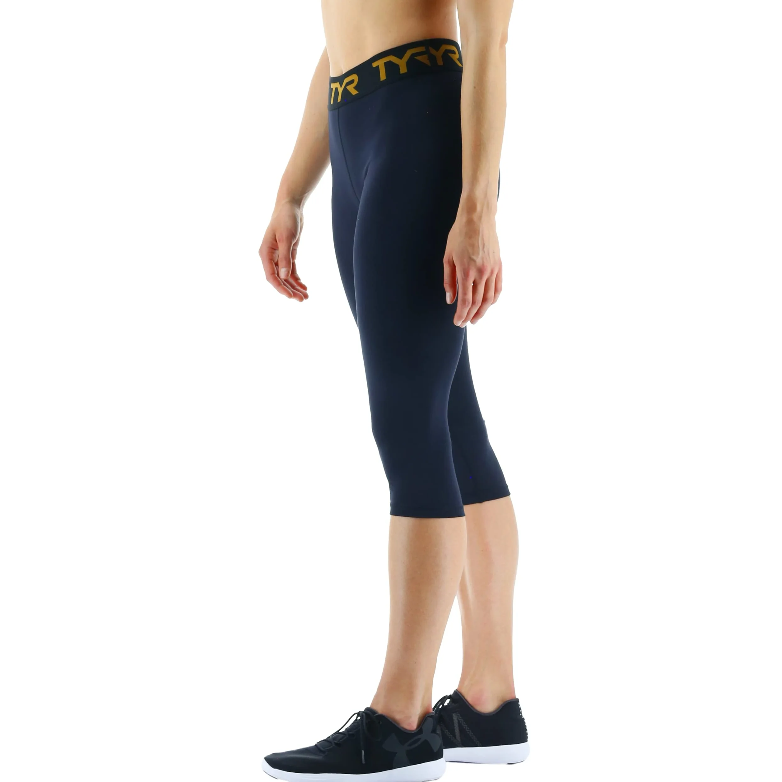 TYR Mallas Deportivas de Media Altura - Leggings Mujer