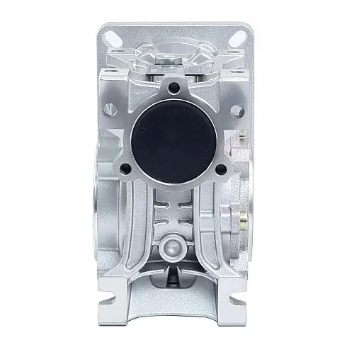 STEPPERONLINE Engranaje helicoidal 10:1 NMRVS40, 14 mm diámetro del eje de entrada
