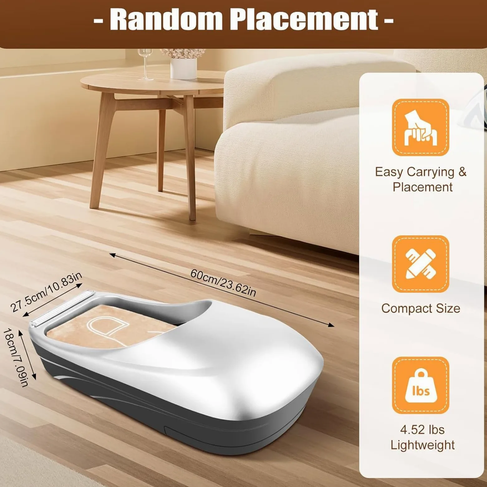 Dispensador automático de fundas para zapatos, 1 rollo de película de polietileno, protector de suelo antideslizante manos libres para el hogar, oficina, clínica