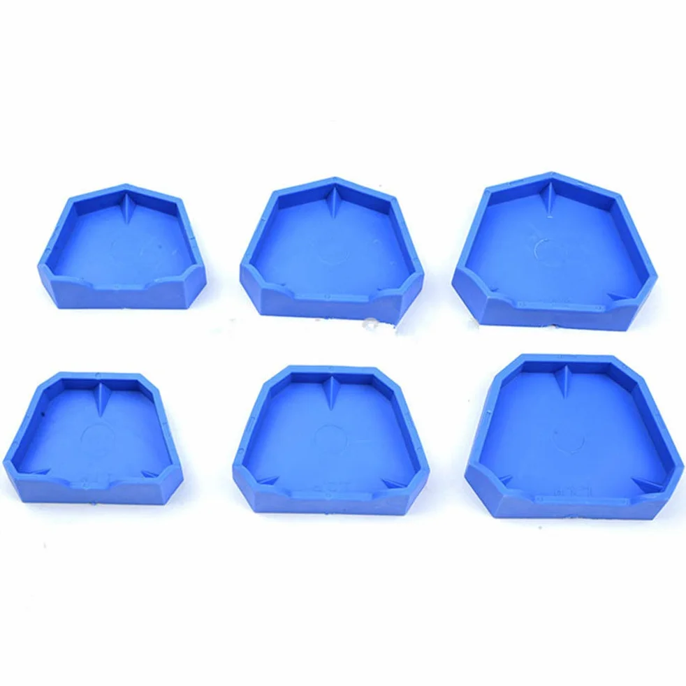 HEALIFTY Modelo de laboratorio dental base de silicona yeso 6 unidades