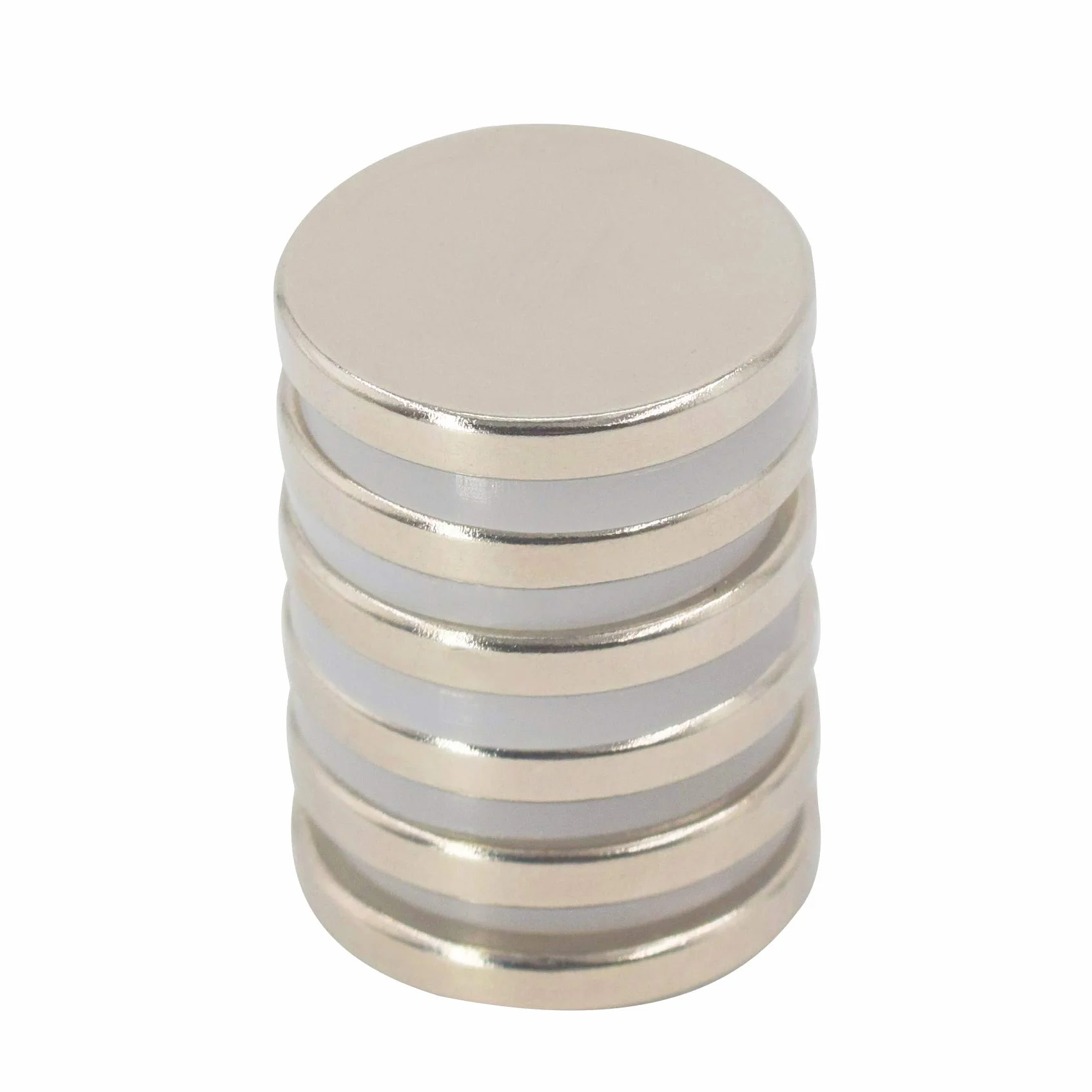 Magnetpro Imán de disco de neodimio 25 mm x 3 mm 6 kg Fuerza Paquete de 6