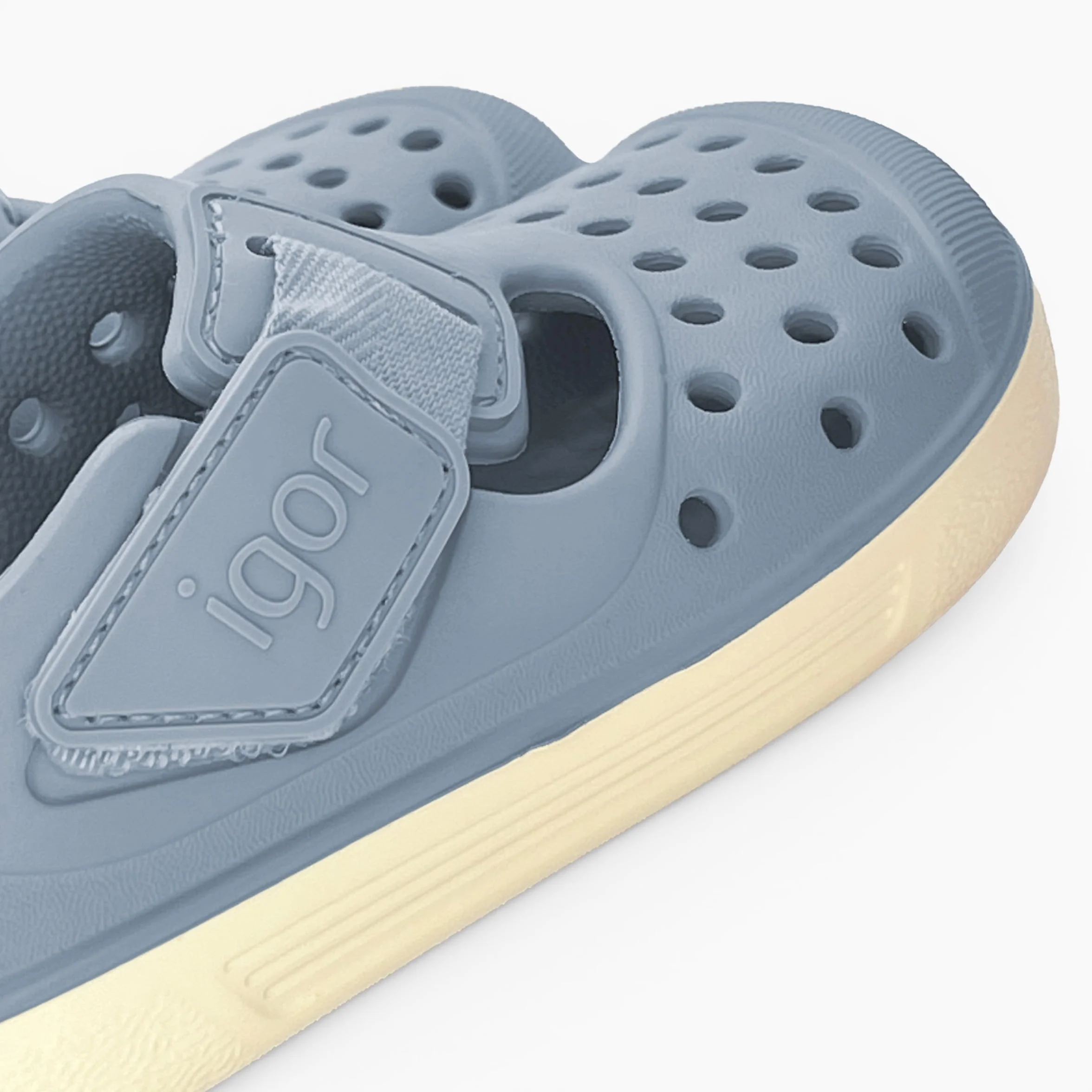 Pisamonas Cangrejeras Zueco Barefoot Malibu Suela Crema