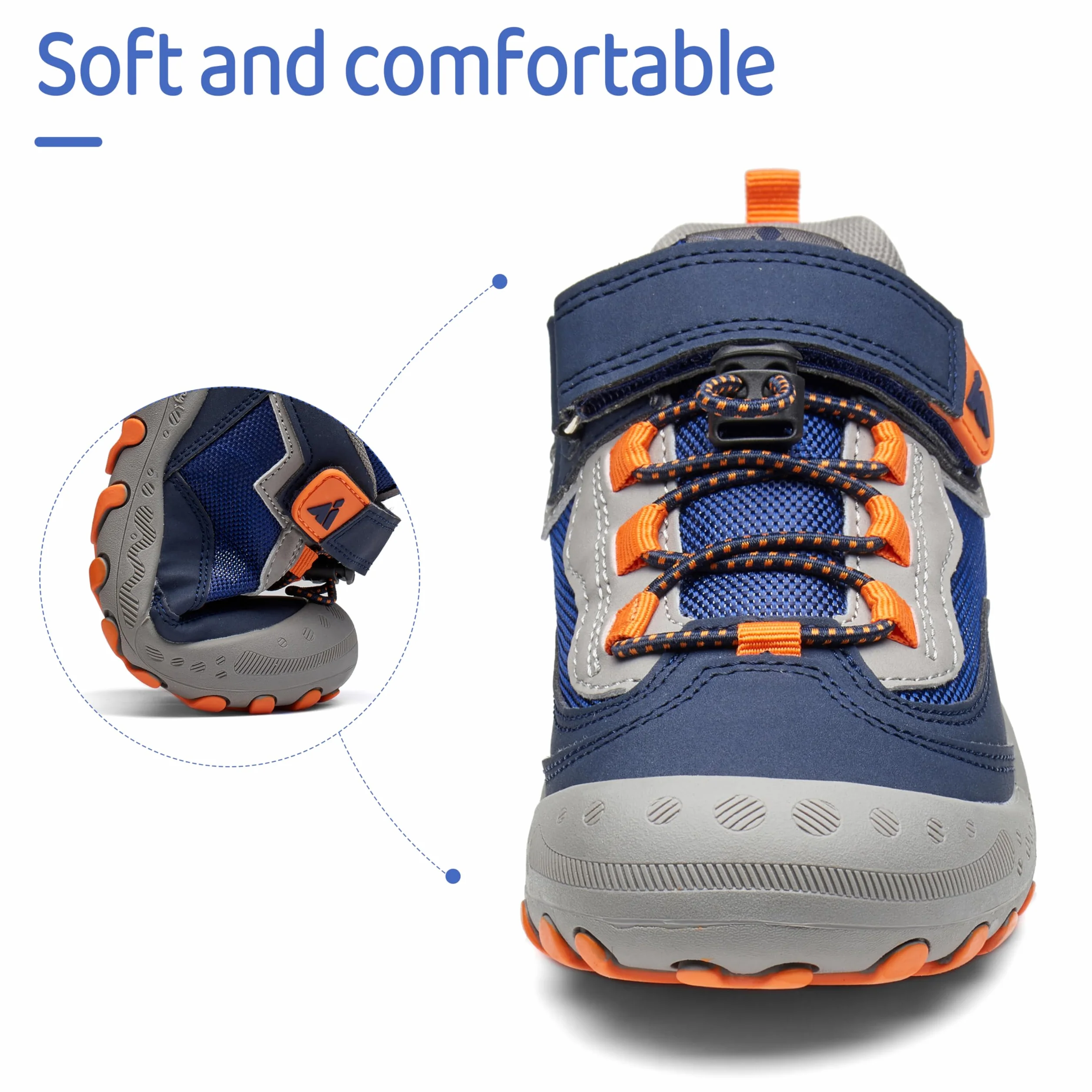 Mishansha Zapatillas de Running Niño Niña Botas de Senderismo Transpirables Calzado Montaña