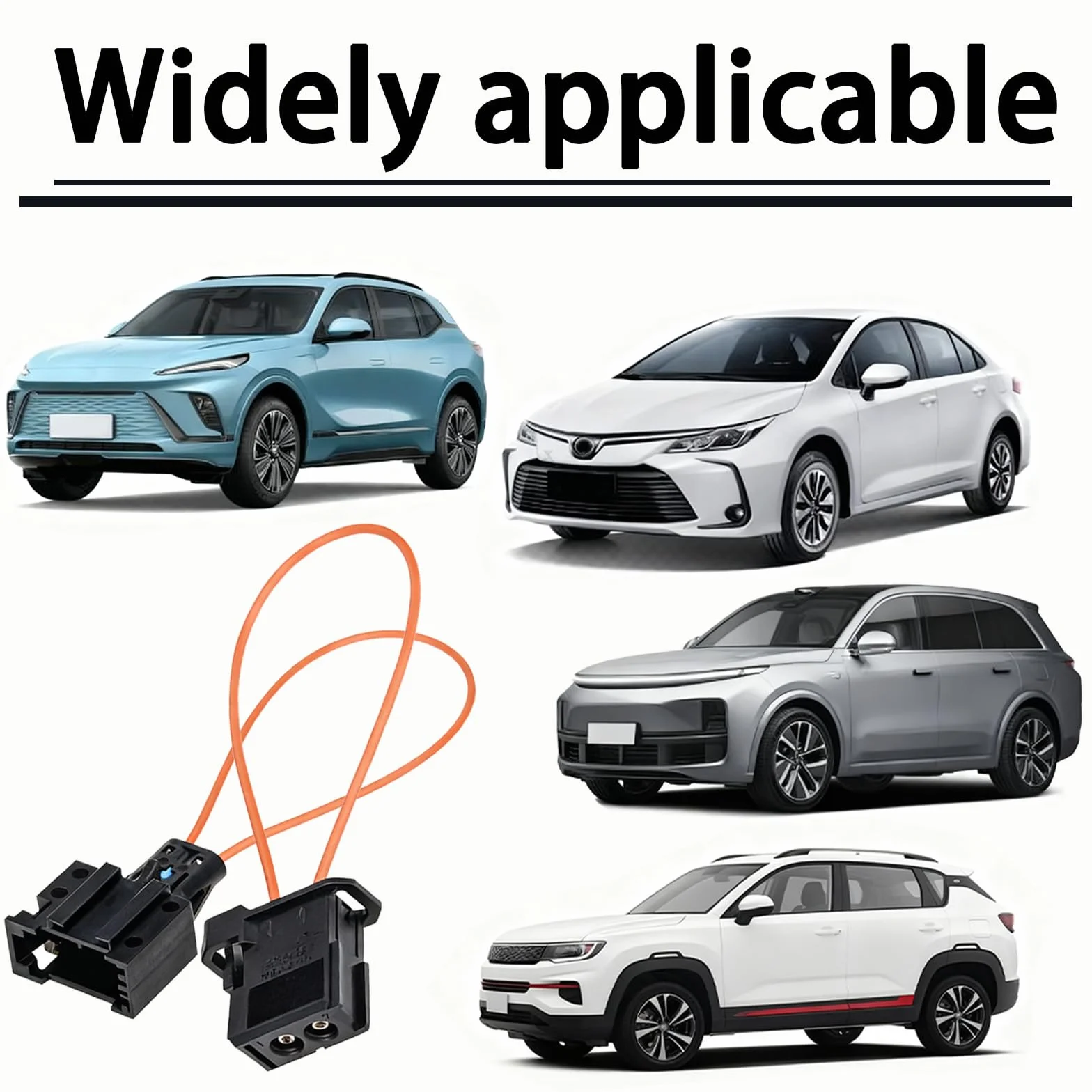 2 Piezas Conectores de Bucle de Fibra óptica, Adaptador de cable óptico MOST para Herramienta de Diagnóstico y Reparación