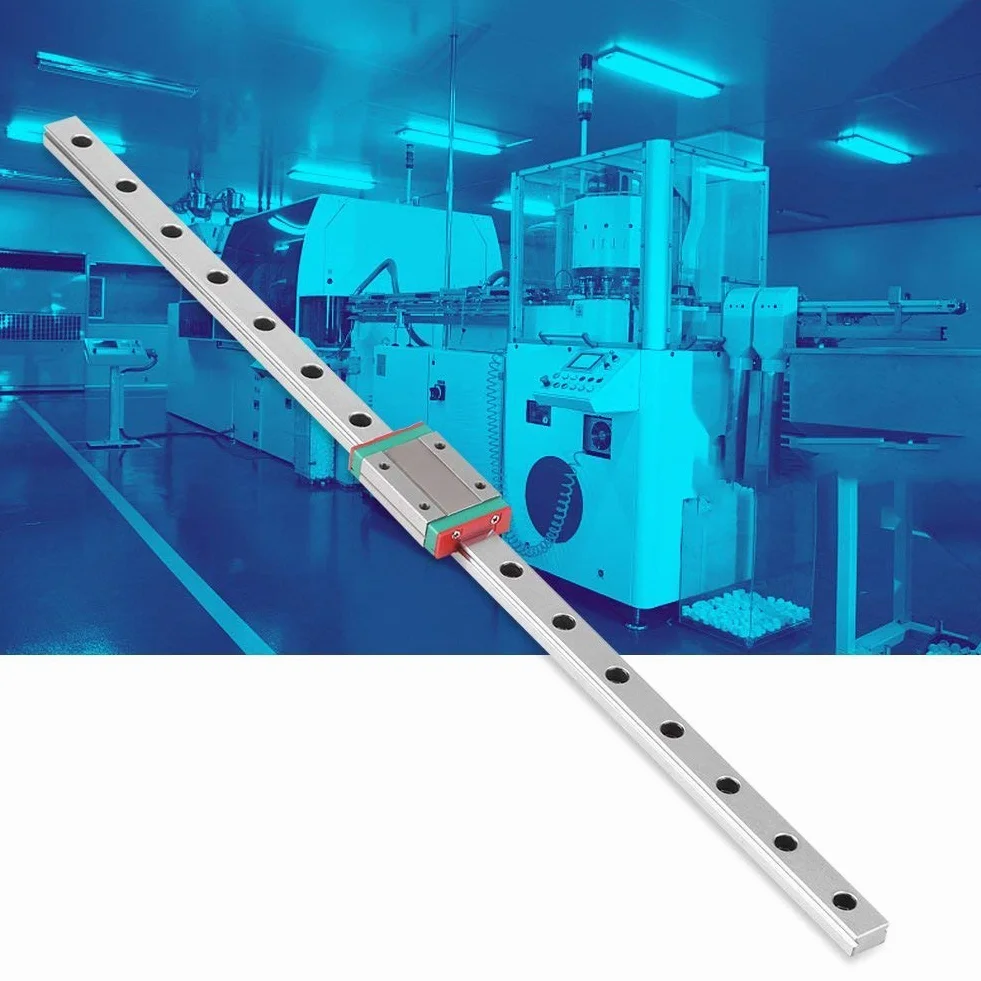 Mgn12 Guía De Carril Lineal En Miniatura 550mm Para Impresora 3d Cnc