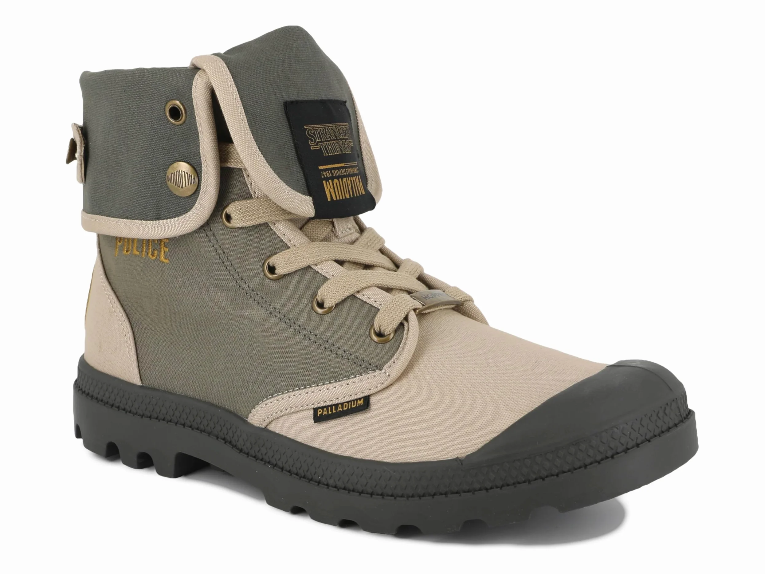 Palladium Baggy Hawkins Police, Ankle Boot Unisex Adulto