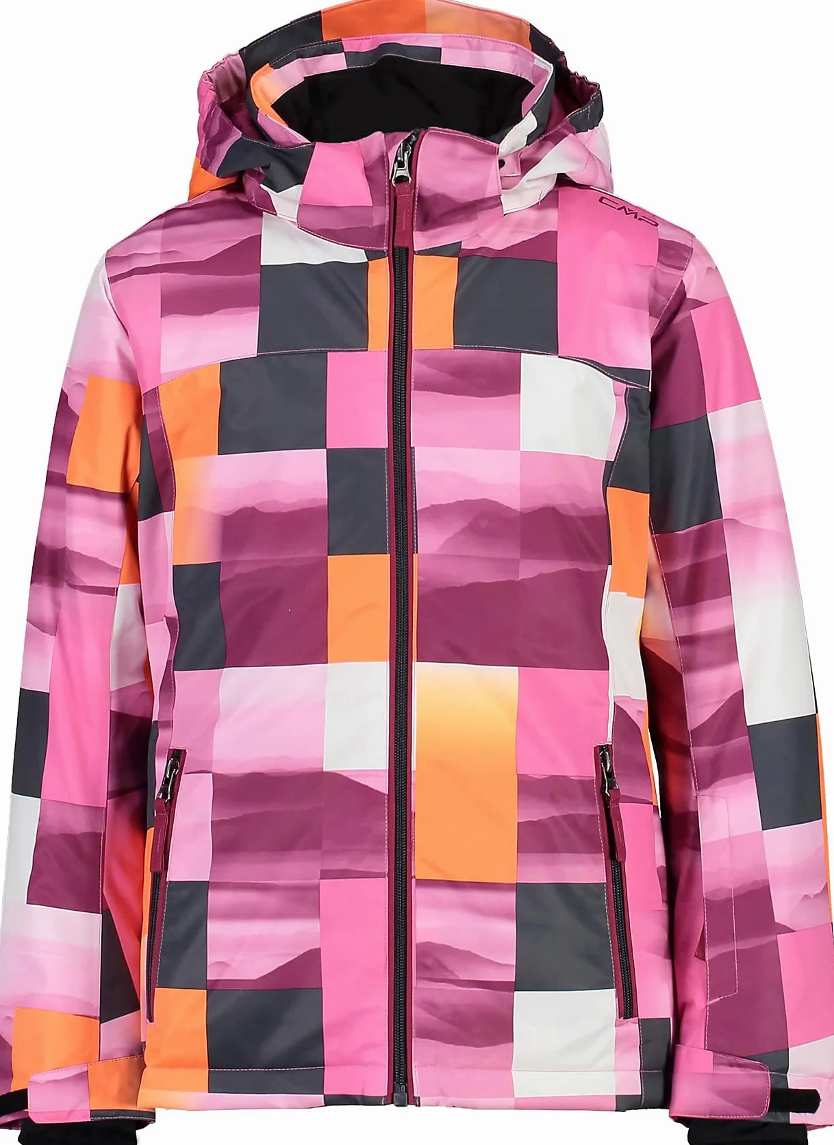 CMP Twill Jacket Snaps Hooded Chaqueta Niñas